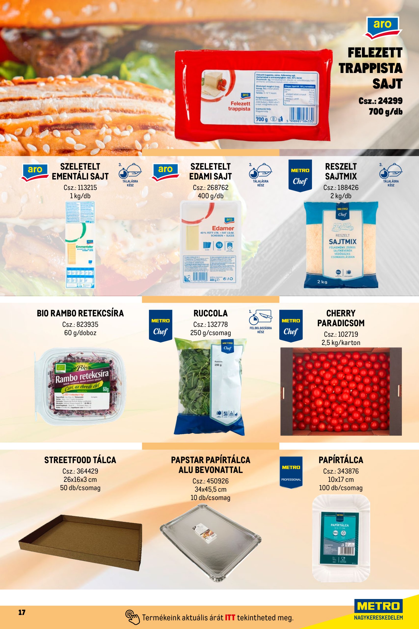 metro - Metro - Street food megoldások akciós újság, érvényes 10.01. - 04.30. - page: 17