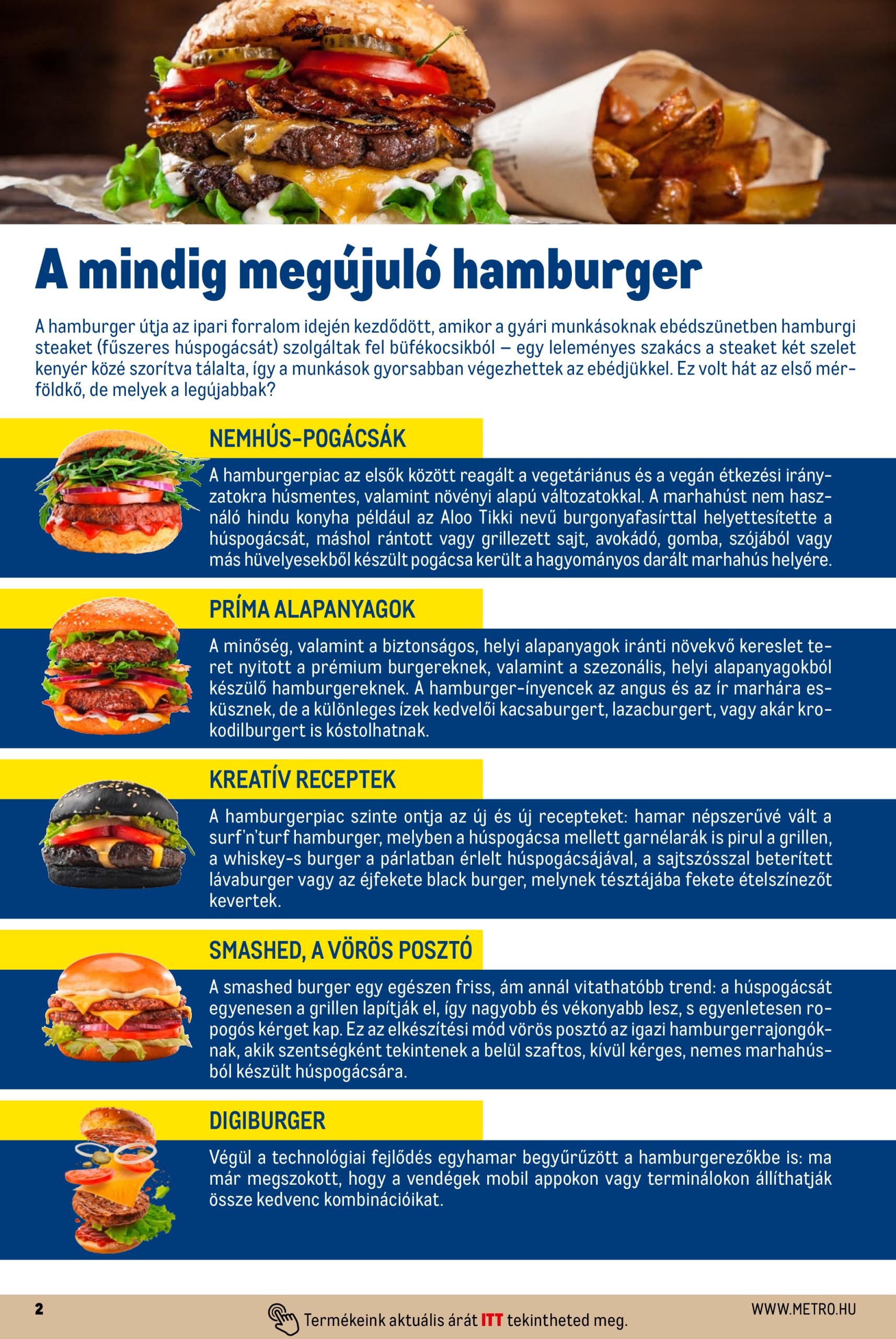 metro - Metro - Street food megoldások akciós újság, érvényes 10.01. - 04.30. - page: 2
