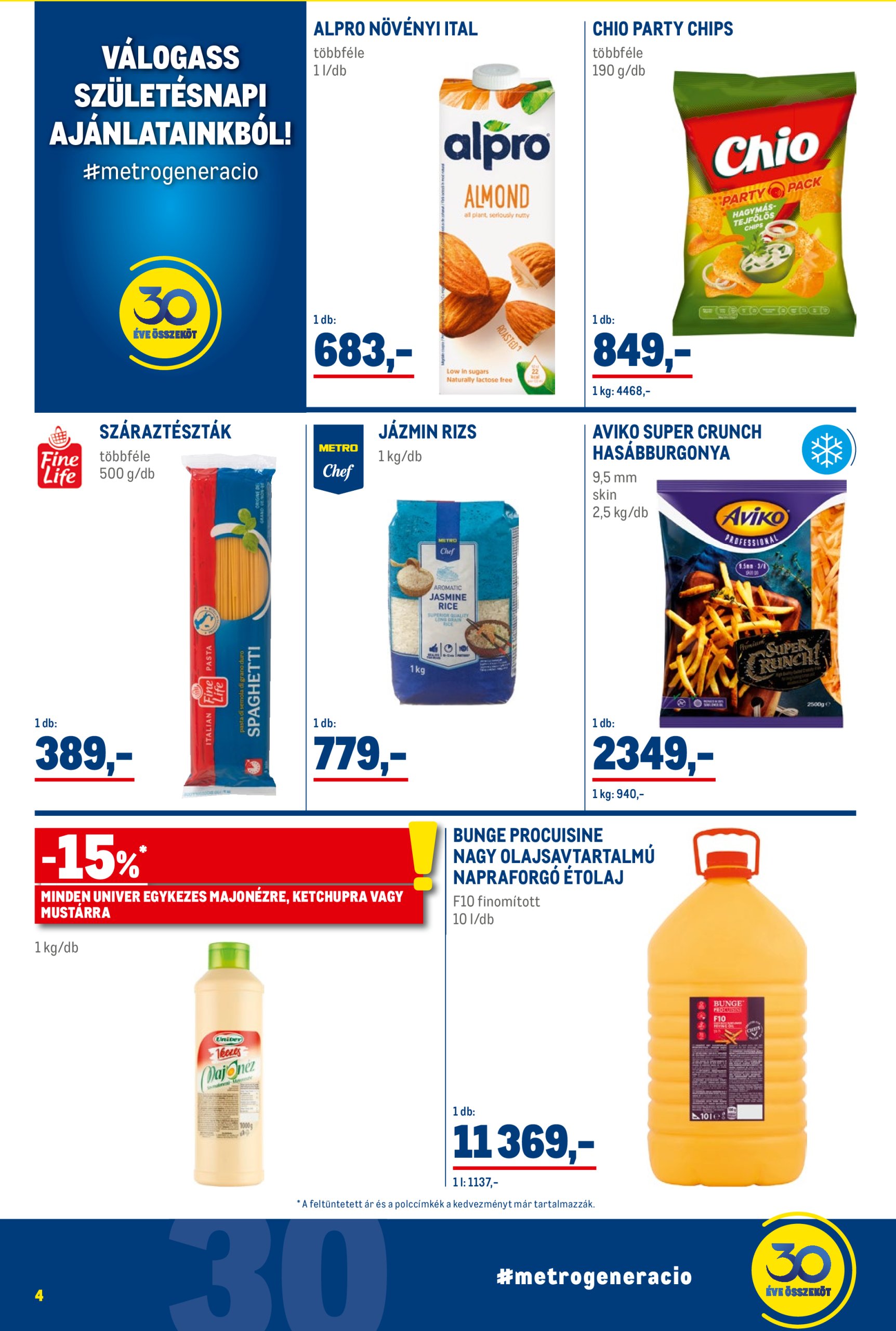 metro - Metro - Grillfeszt akciós újság, érvényes 06.01. - 06.30. - page: 4