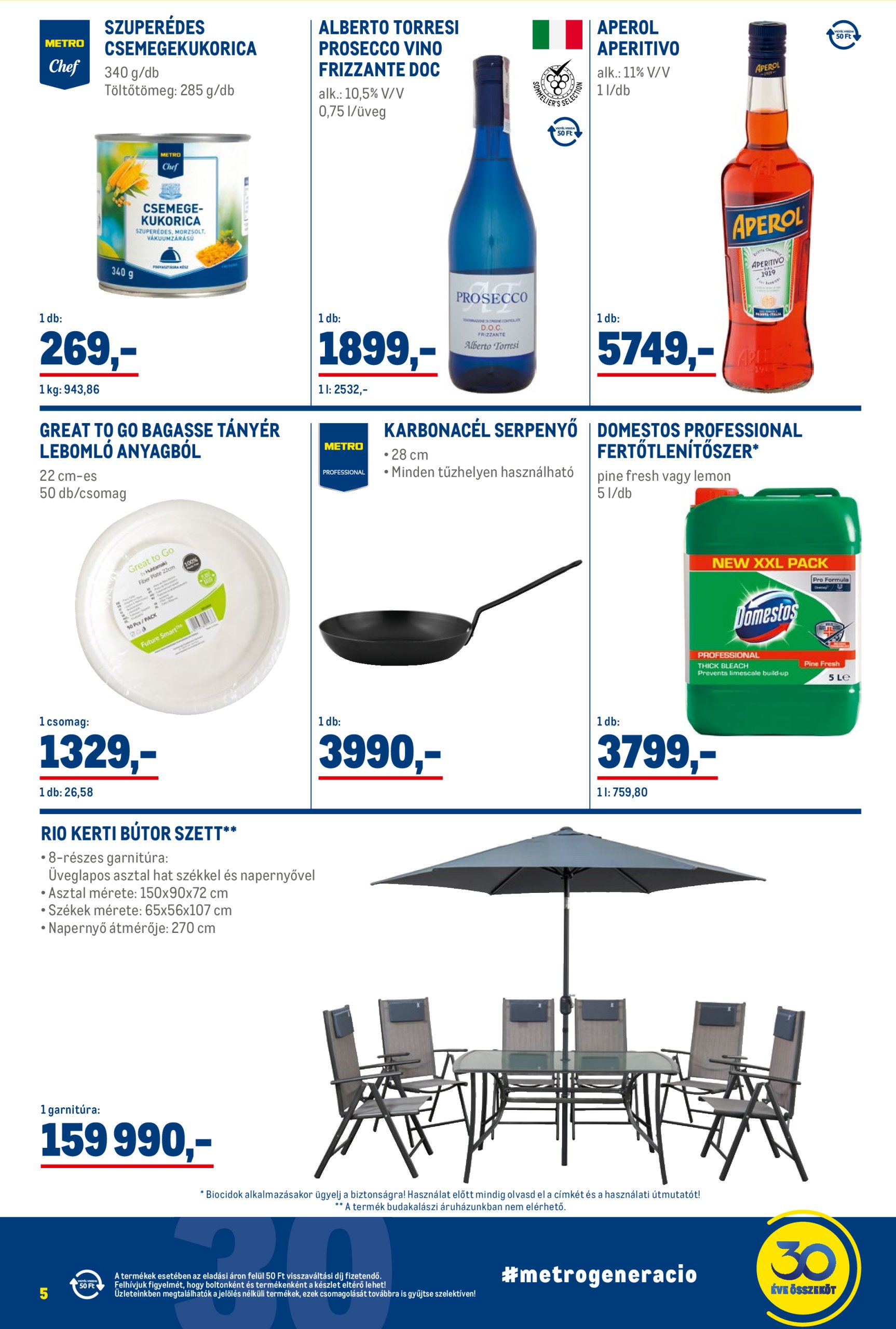 metro - Metro - Grillfeszt akciós újság, érvényes 06.01. - 06.30. - page: 5