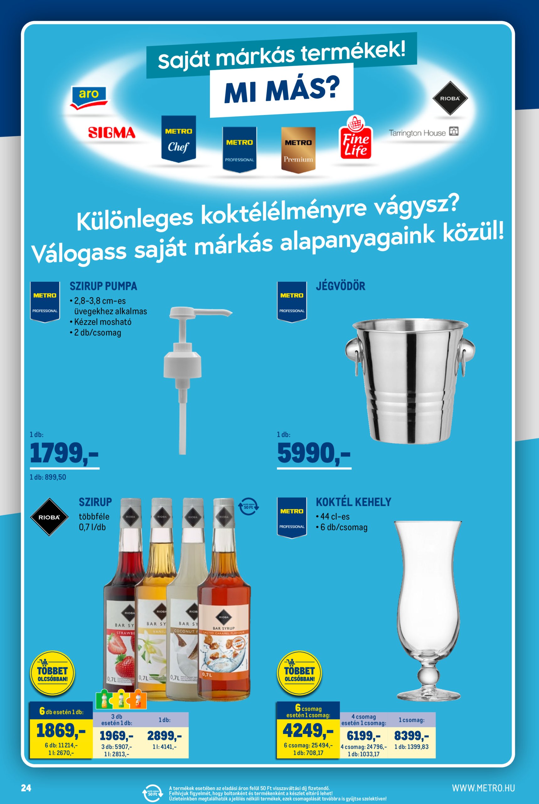 metro - Metro - Grillfeszt akciós újság, érvényes 06.01. - 06.30. - page: 24