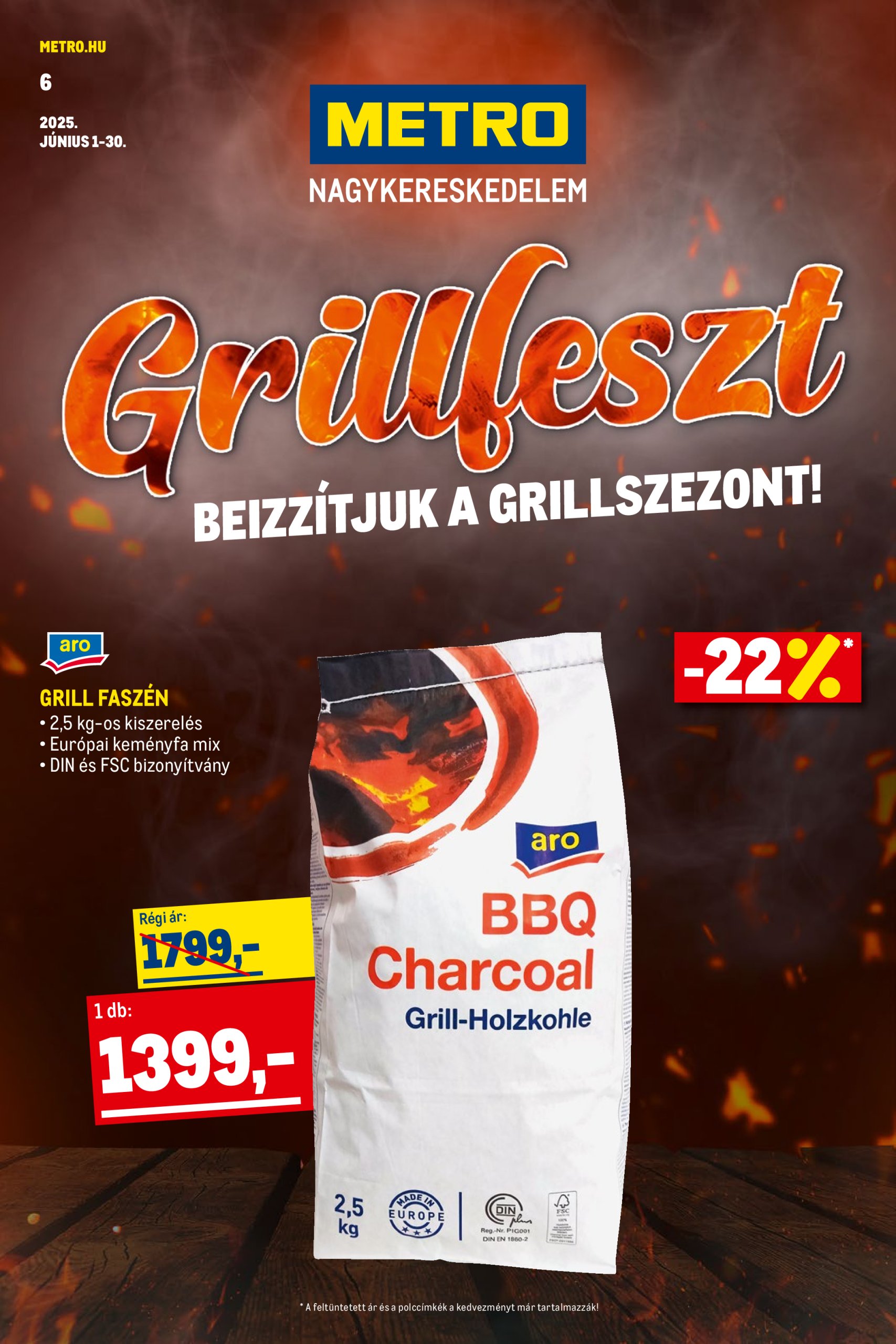 metro - Metro - Grillfeszt akciós újság, érvényes 06.01. - 06.30.