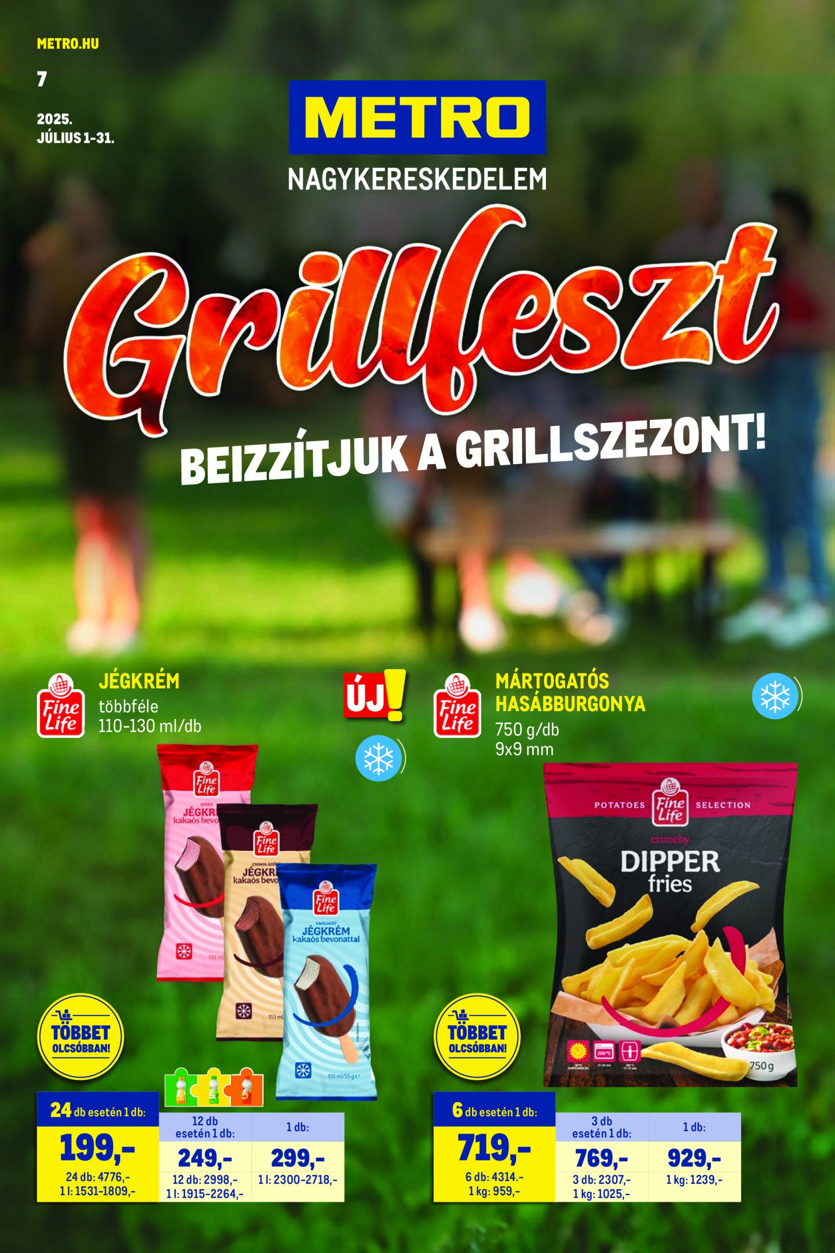 metro - Metro - Grillfeszt akciós újság, érvényes 07.01. - 07.31.