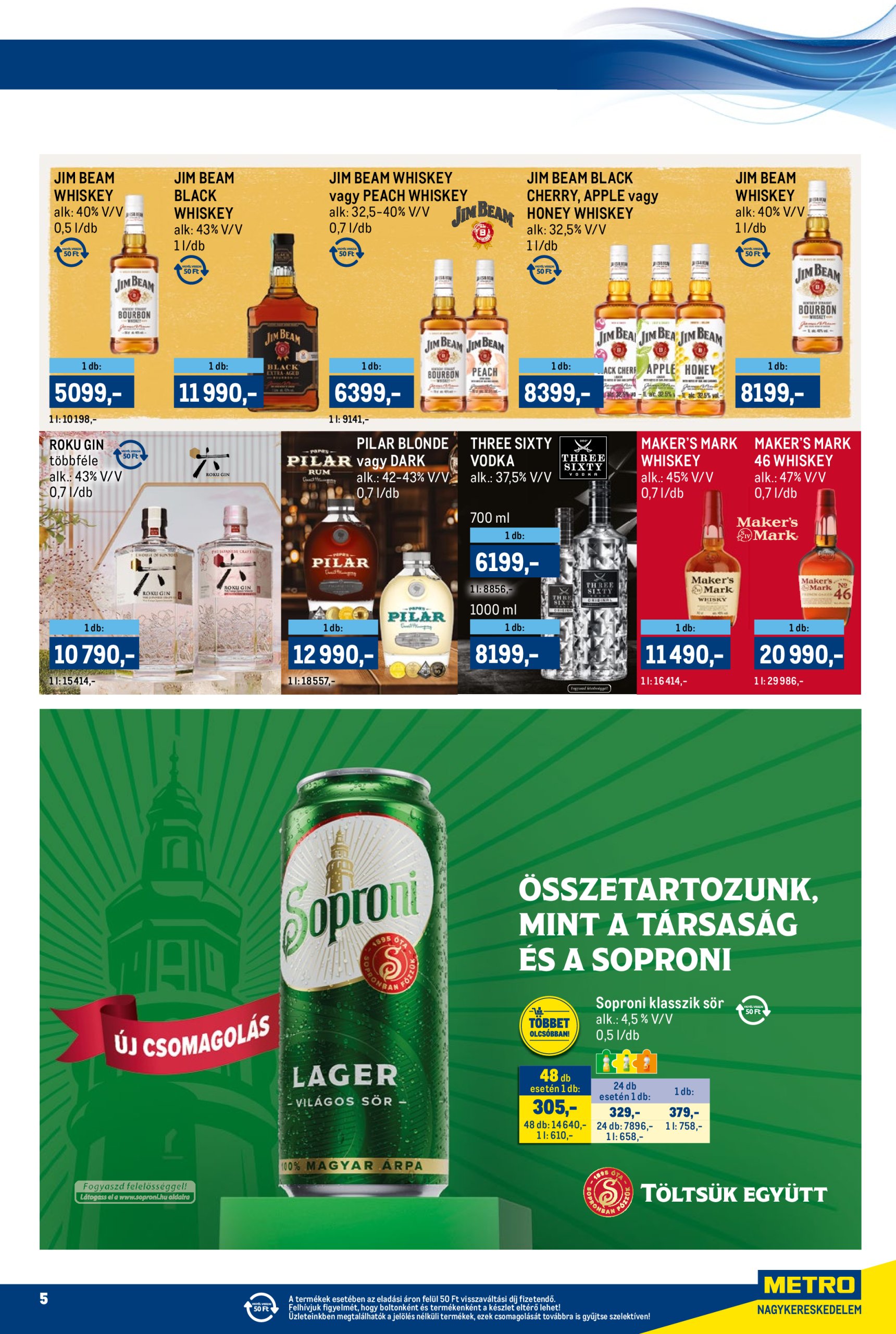 metro - Metro - Márkák katalógus akciós újság, érvényes 07.15. - 07.28. - page: 5