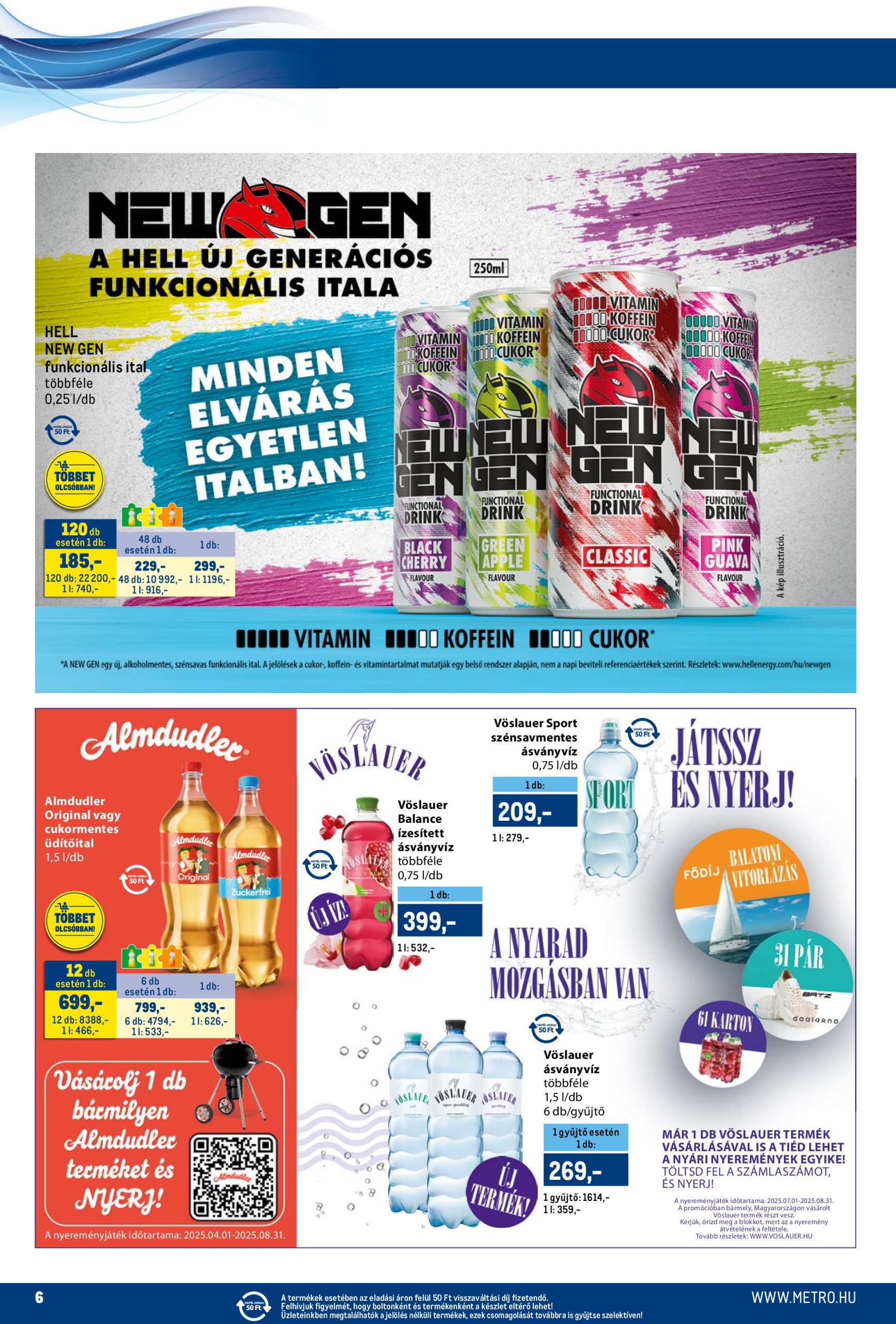 metro - Metro - Márkák katalógus akciós újság, érvényes 07.15. - 07.28. - page: 6