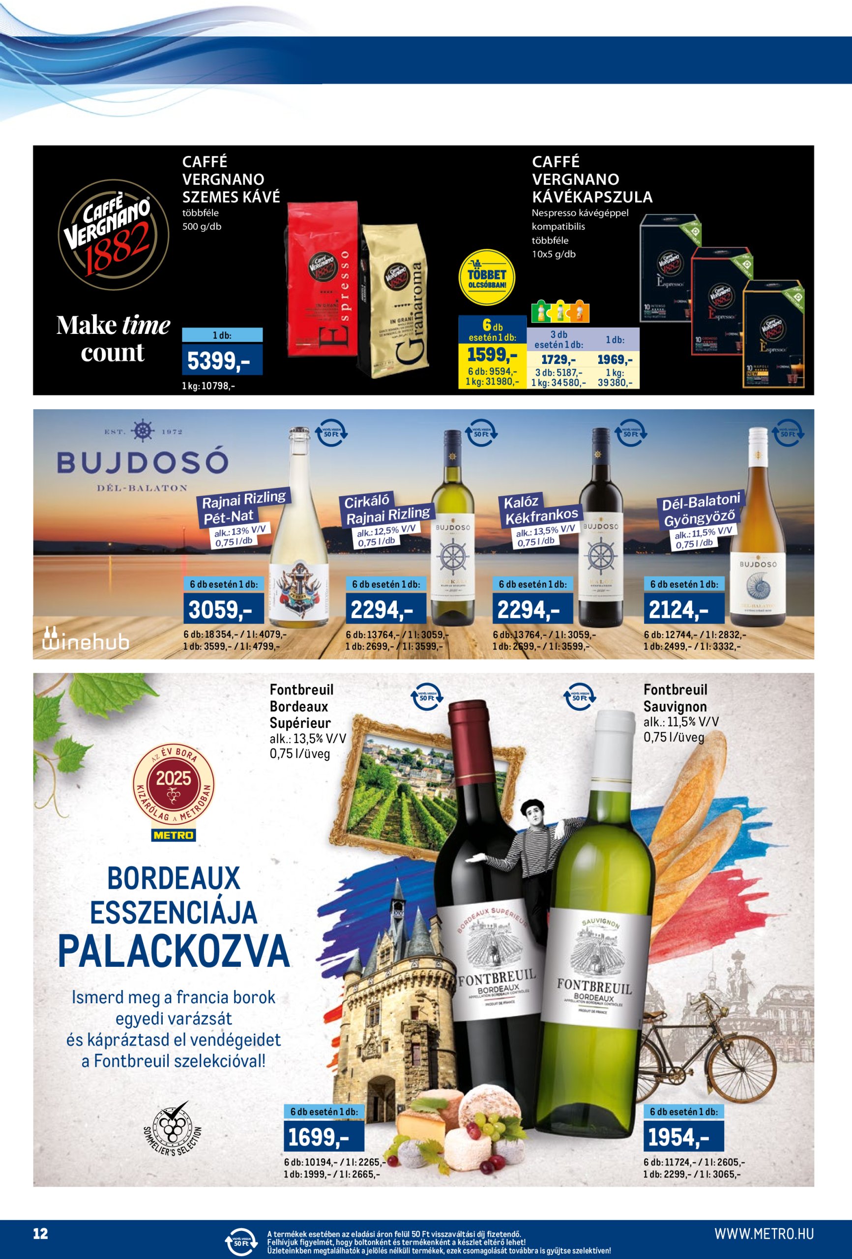 metro - Metro - Márkák katalógus akciós újság, érvényes 07.15. - 07.28. - page: 12