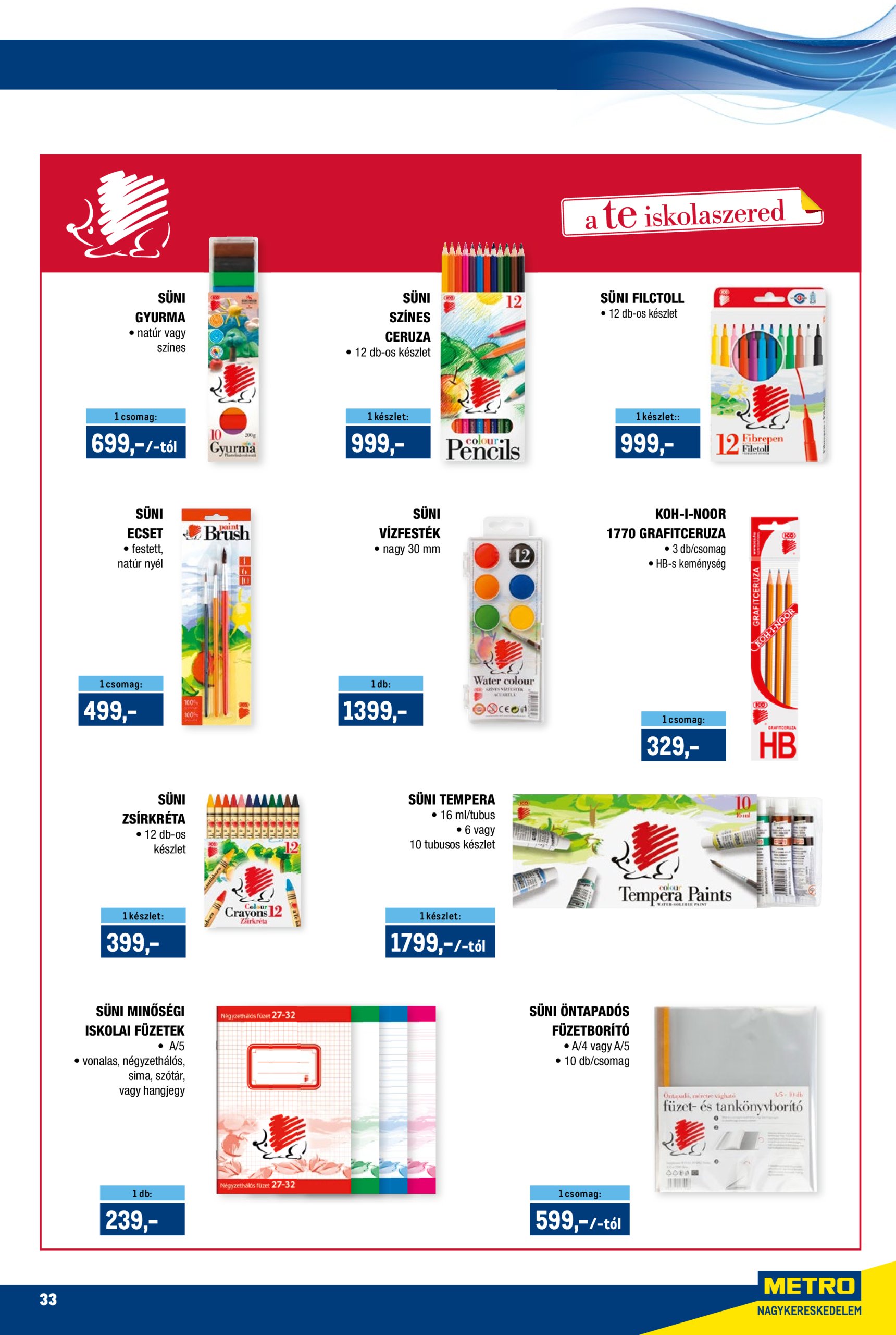 metro - Metro - Márkák katalógus akciós újság, érvényes 08.01. - 08.14. - page: 33