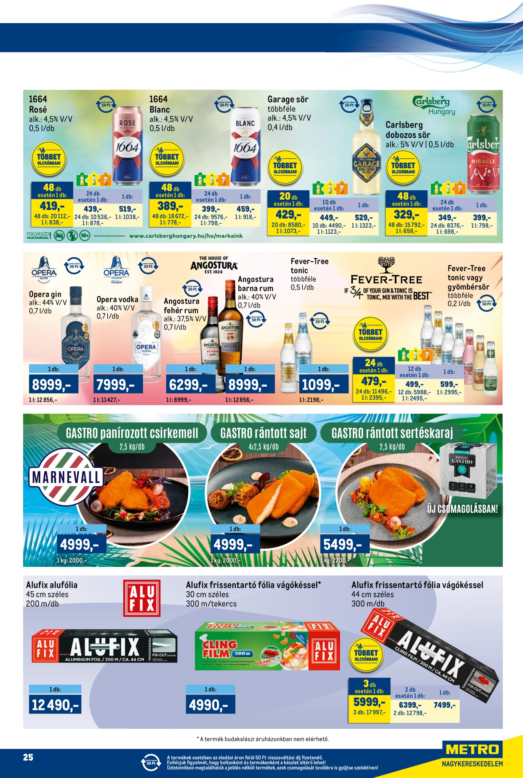 metro - Metro - Márkák katalógus akciós újság, érvényes 08.01. - 08.14. - page: 25