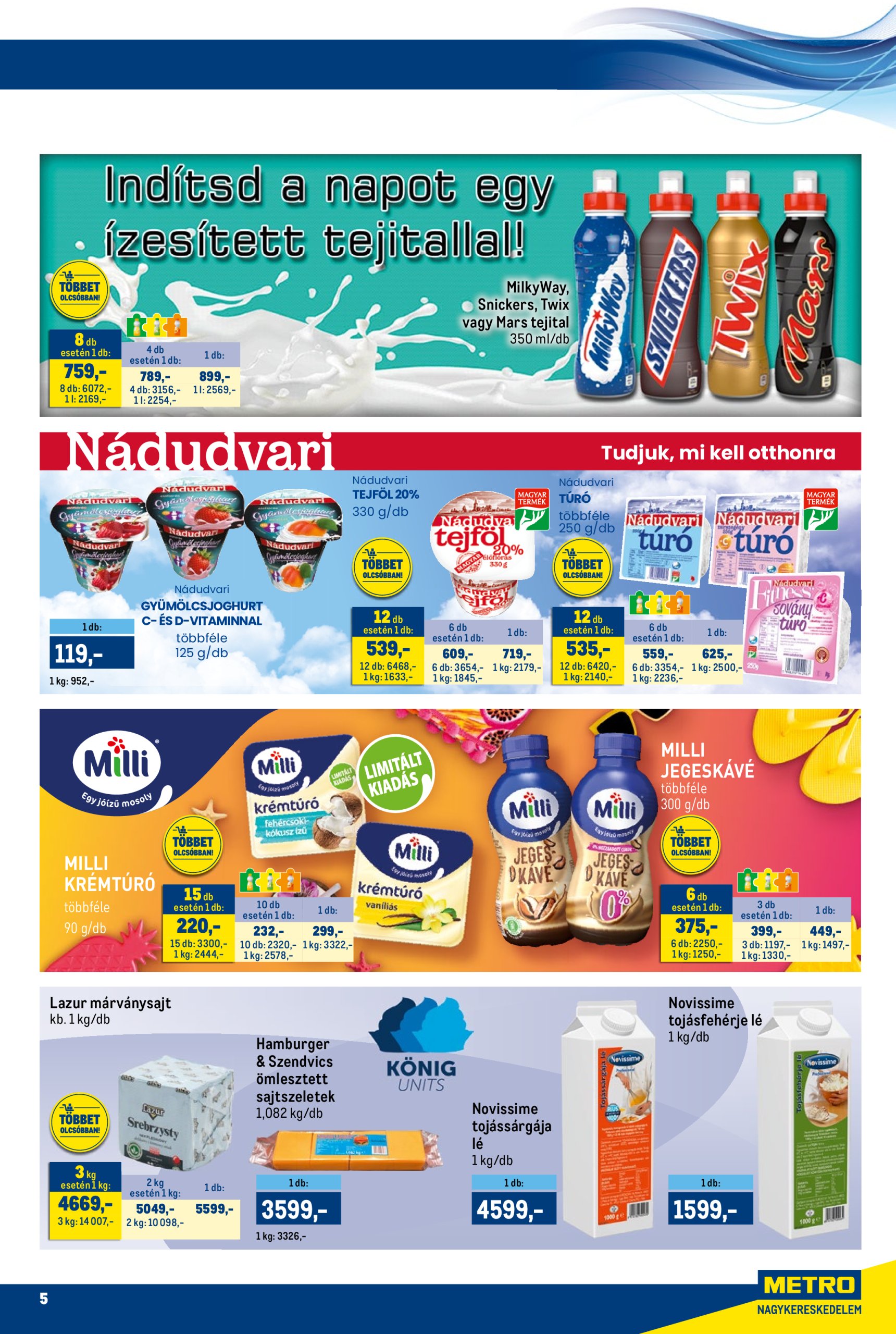 metro - Metro - Márkák katalógus akciós újság, érvényes 08.01. - 08.14. - page: 5