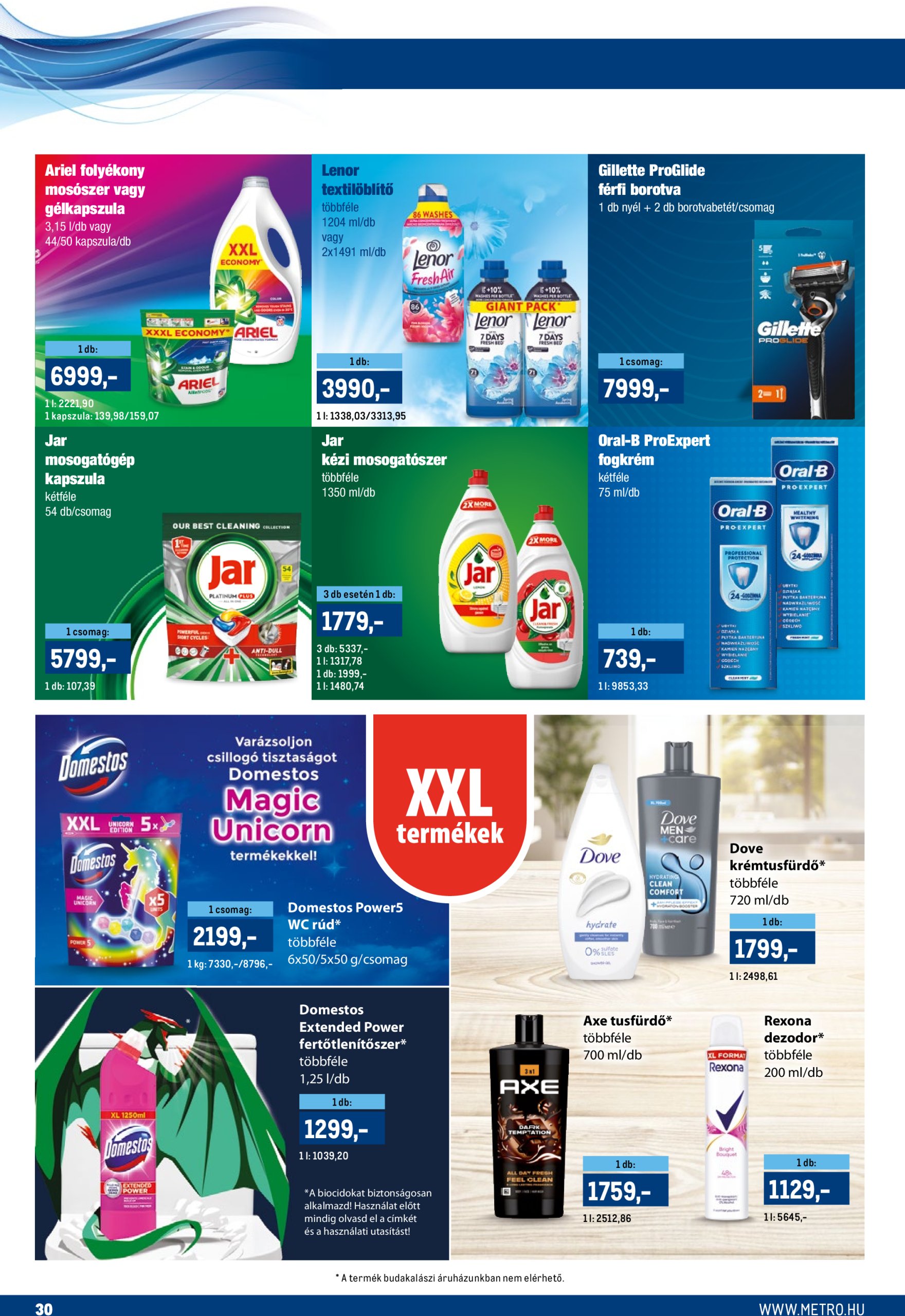 metro - Metro - Márkák katalógus akciós újság, érvényes 08.01. - 08.14. - page: 30