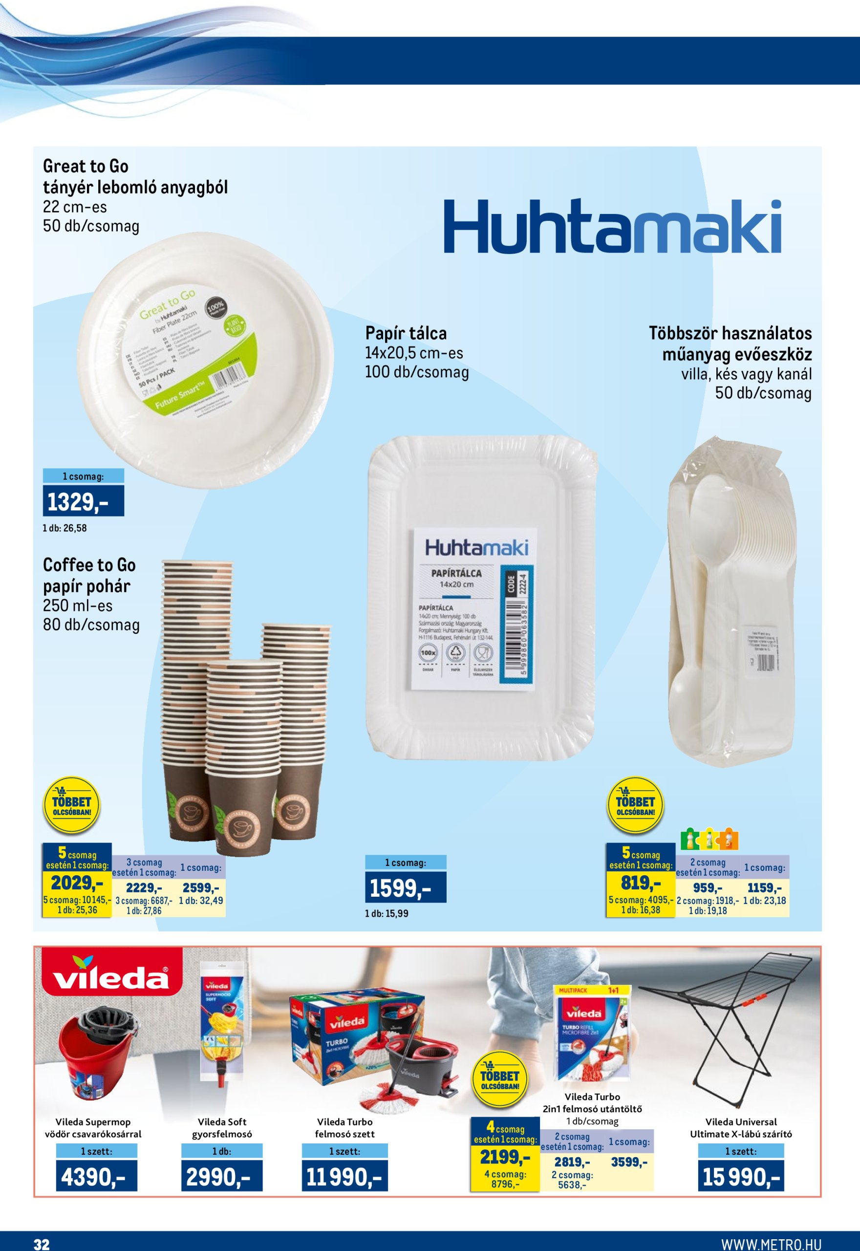 metro - Metro - Márkák katalógus akciós újság, érvényes 08.01. - 08.14. - page: 32