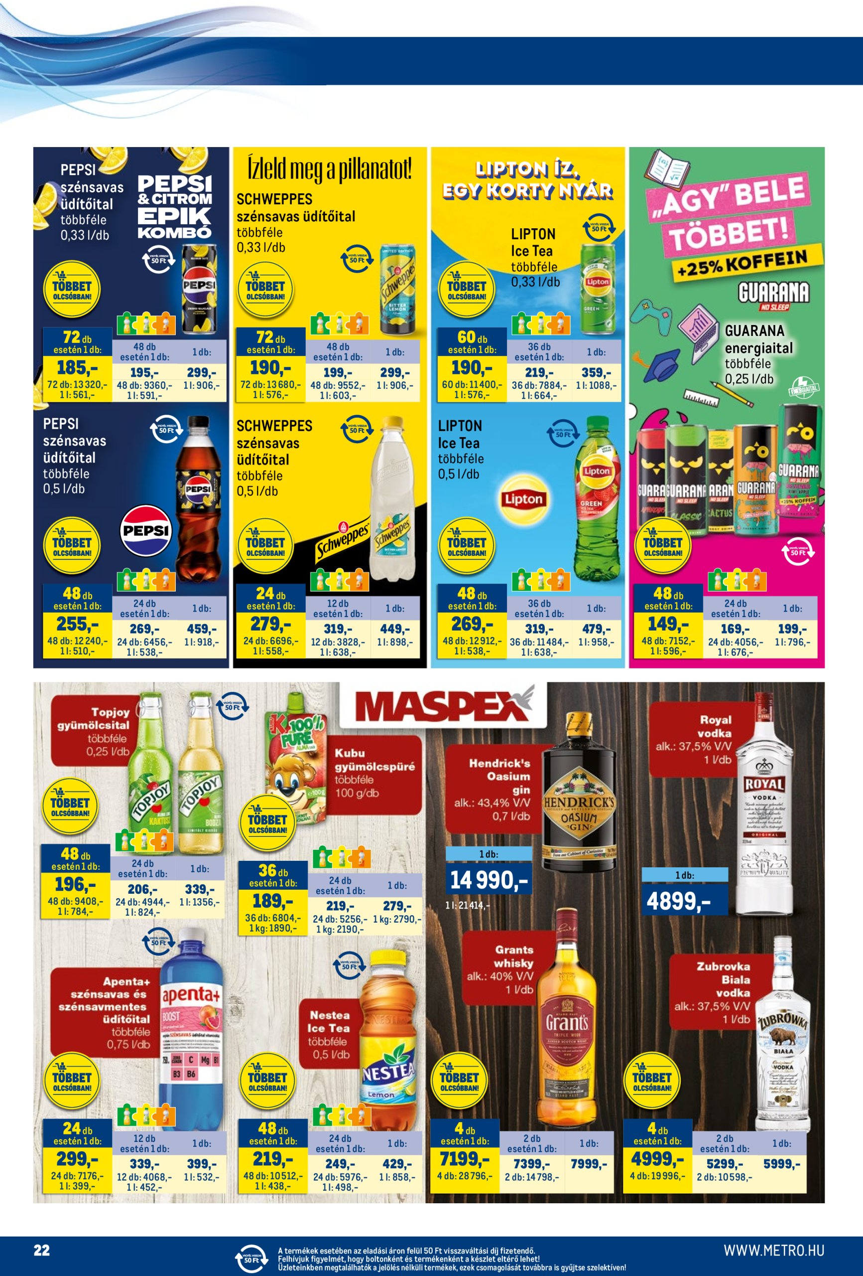 metro - Metro - Márkák katalógus akciós újság, érvényes 08.01. - 08.14. - page: 22