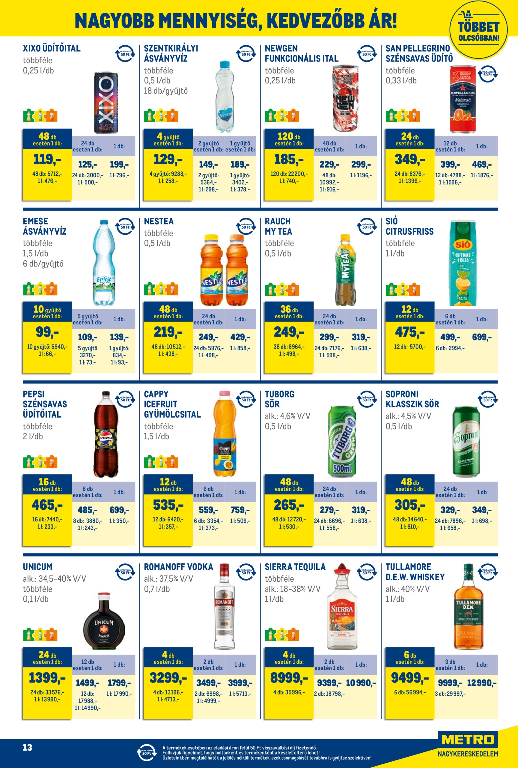 metro - Metro - Grillfeszt akciós újság, érvényes 08.01. - 08.31. - page: 13