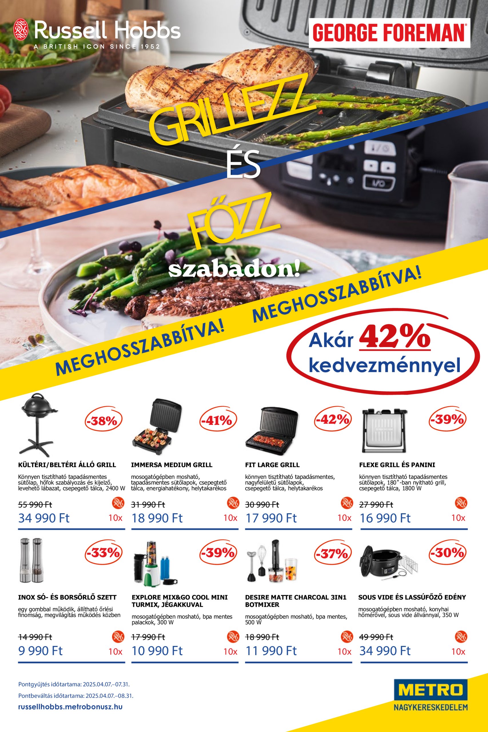 metro - Metro - Grillfeszt akciós újság, érvényes 08.01. - 08.31. - page: 30