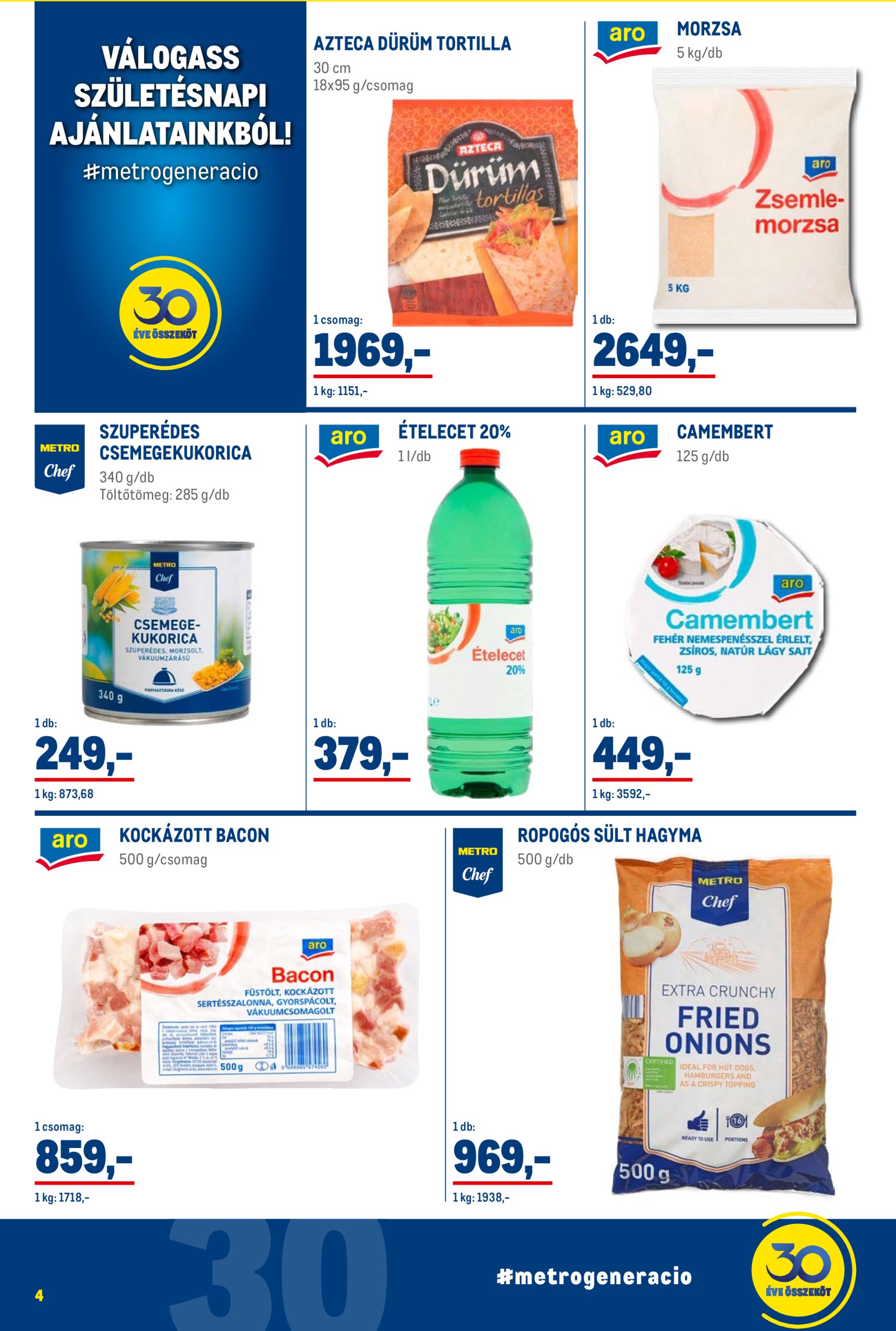 metro - Metro - Grillfeszt akciós újság, érvényes 08.01. - 08.31. - page: 4