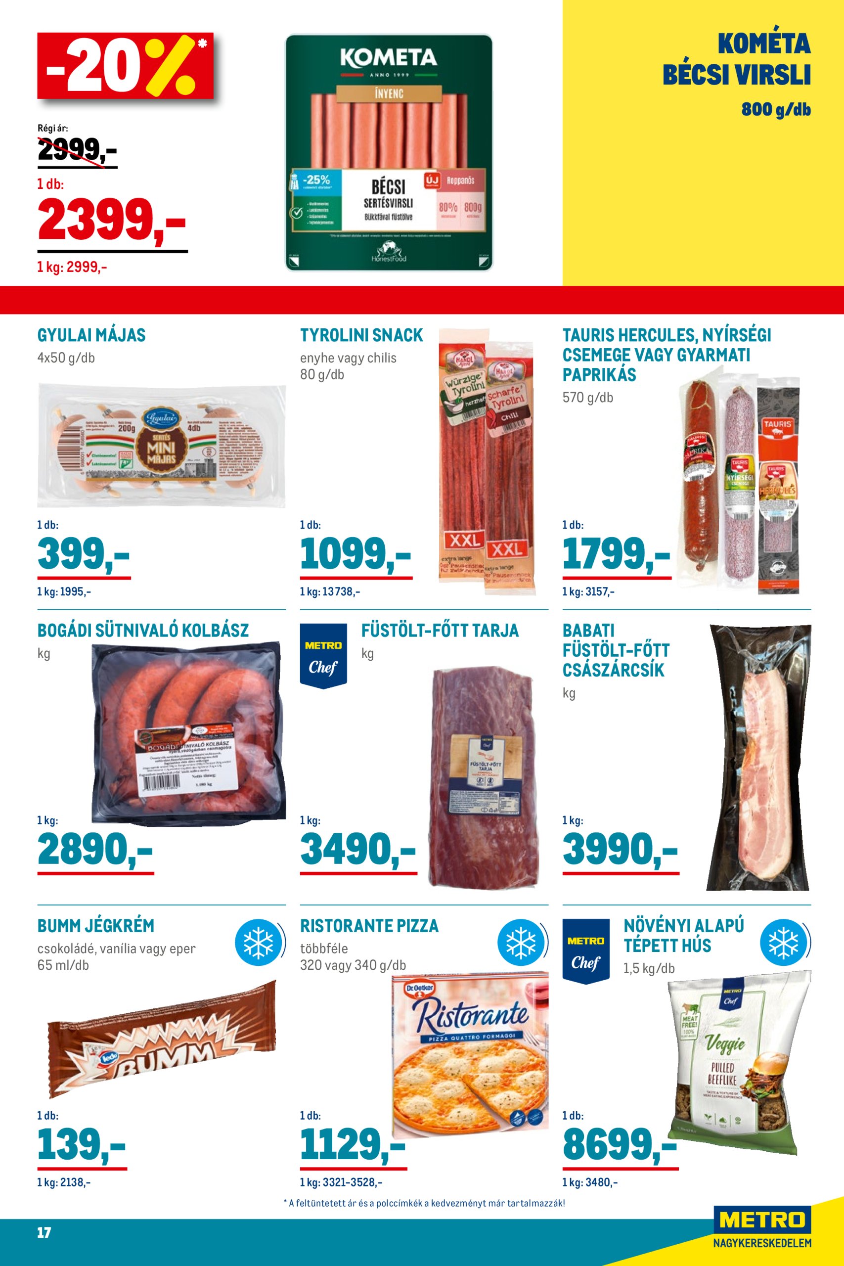metro - Metro - Grillfeszt akciós újság, érvényes 08.01. - 08.31. - page: 17