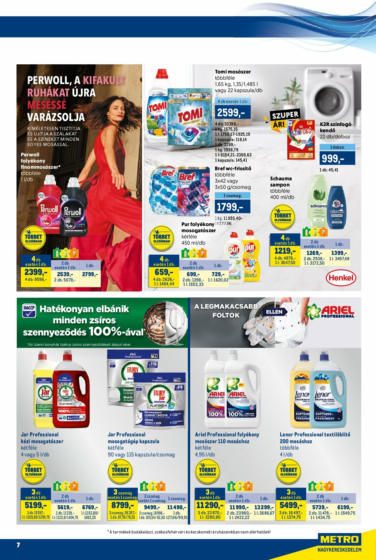 metro - Metro - Márkák katalógus akciós újság, érvényes 08.15. - 08.28. - page: 7