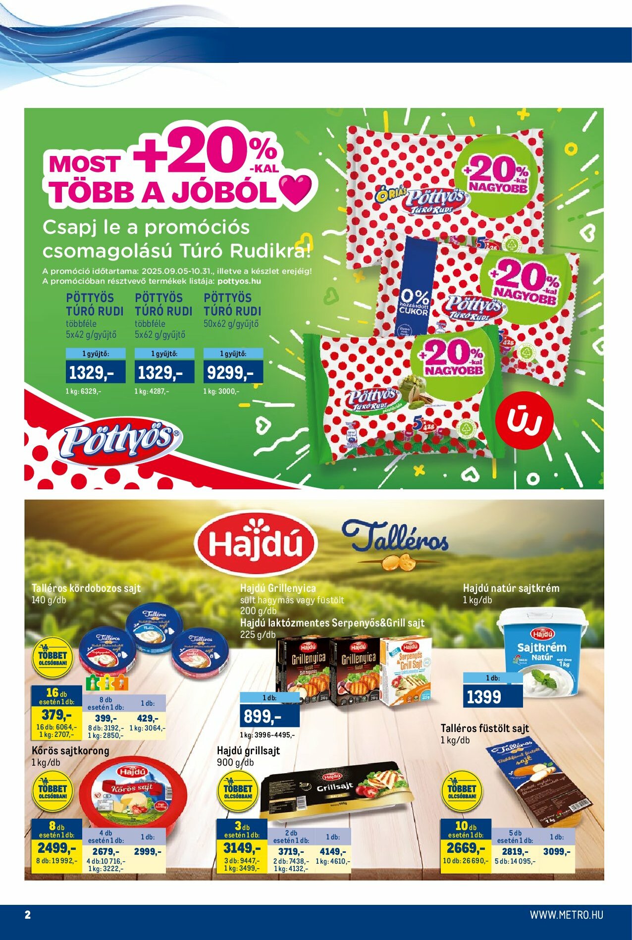 metro - Metro - Márkák katalógus akciós újság, érvényes 09.01. - 09.14. - page: 2