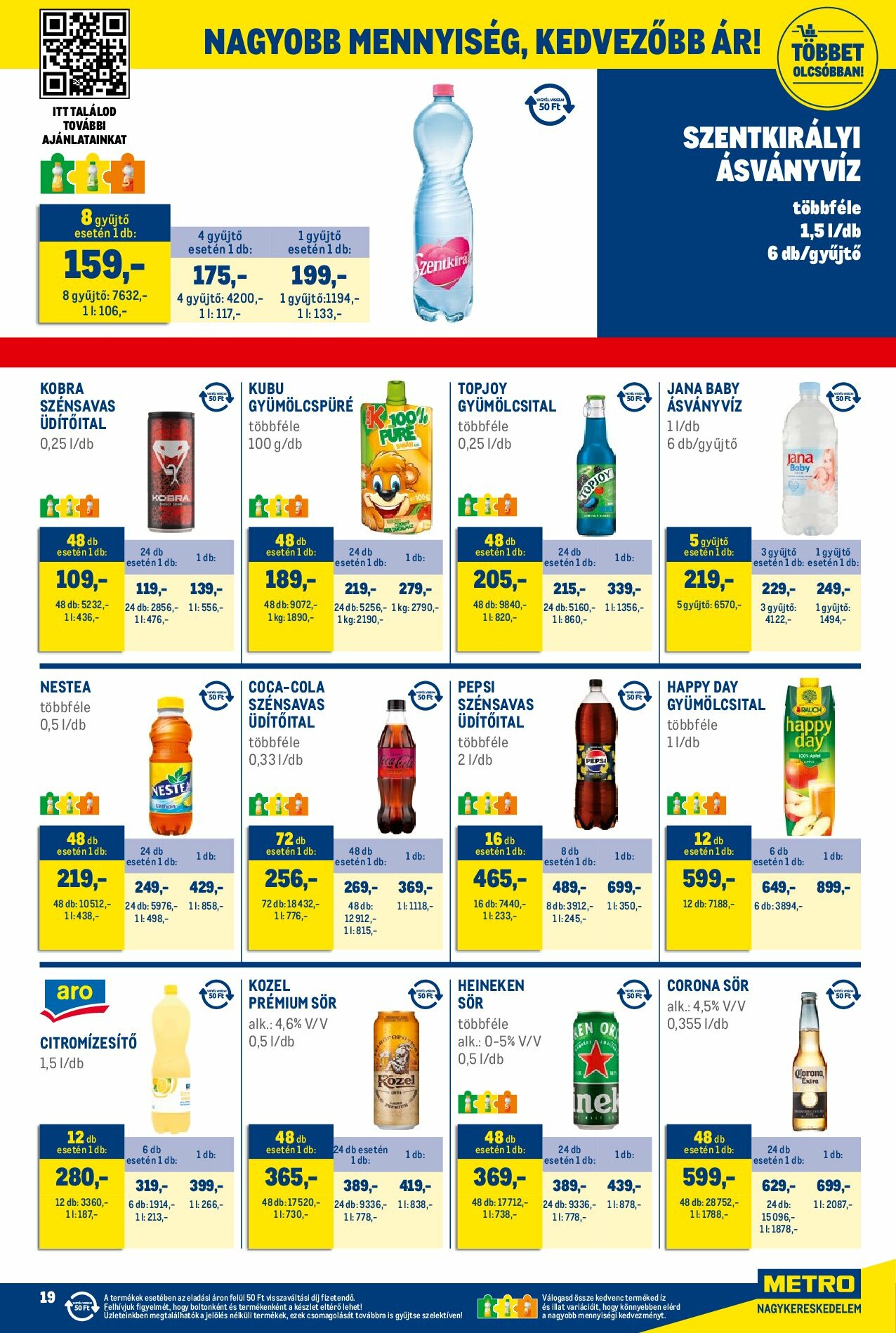 metro - Metro - Élelmiszer és Szezonális Ajánlataink Kiskereskedőknek akciós újság, érvényes 09.01. - 09.30. - page: 19