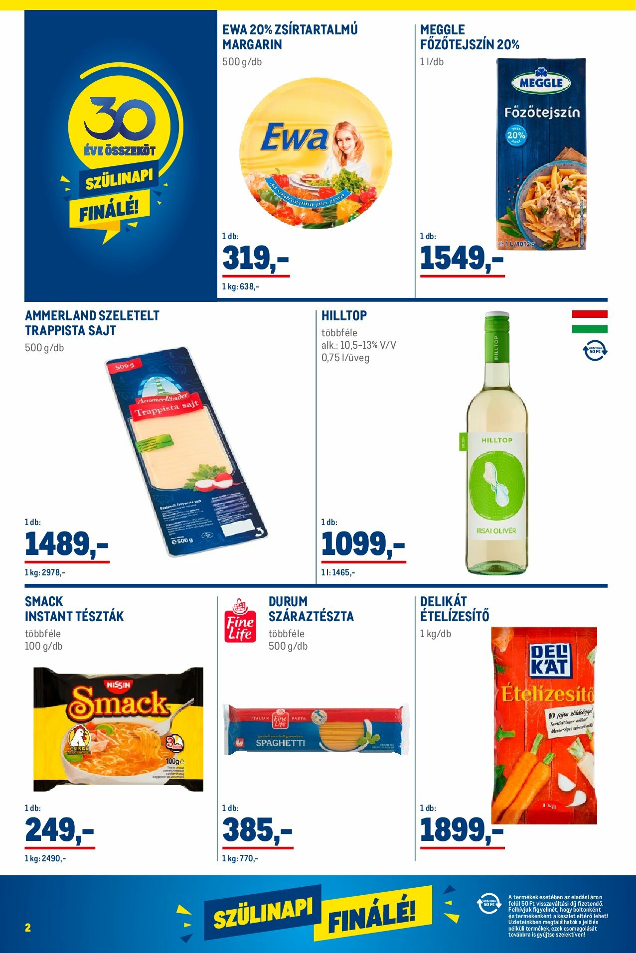 metro - Metro - Élelmiszer és Szezonális Ajánlataink Kiskereskedőknek akciós újság, érvényes 09.01. - 09.30. - page: 2