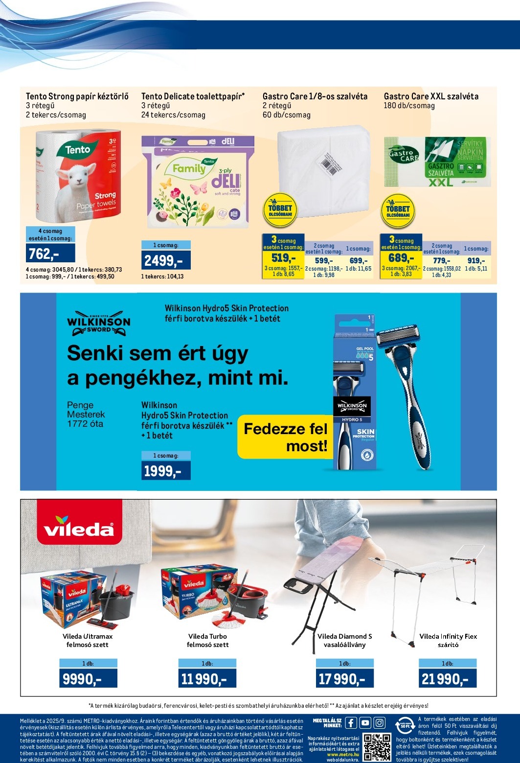 metro - Metro - Márkák katalógus akciós újság, érvényes 09.15. - 09.28. - page: 20