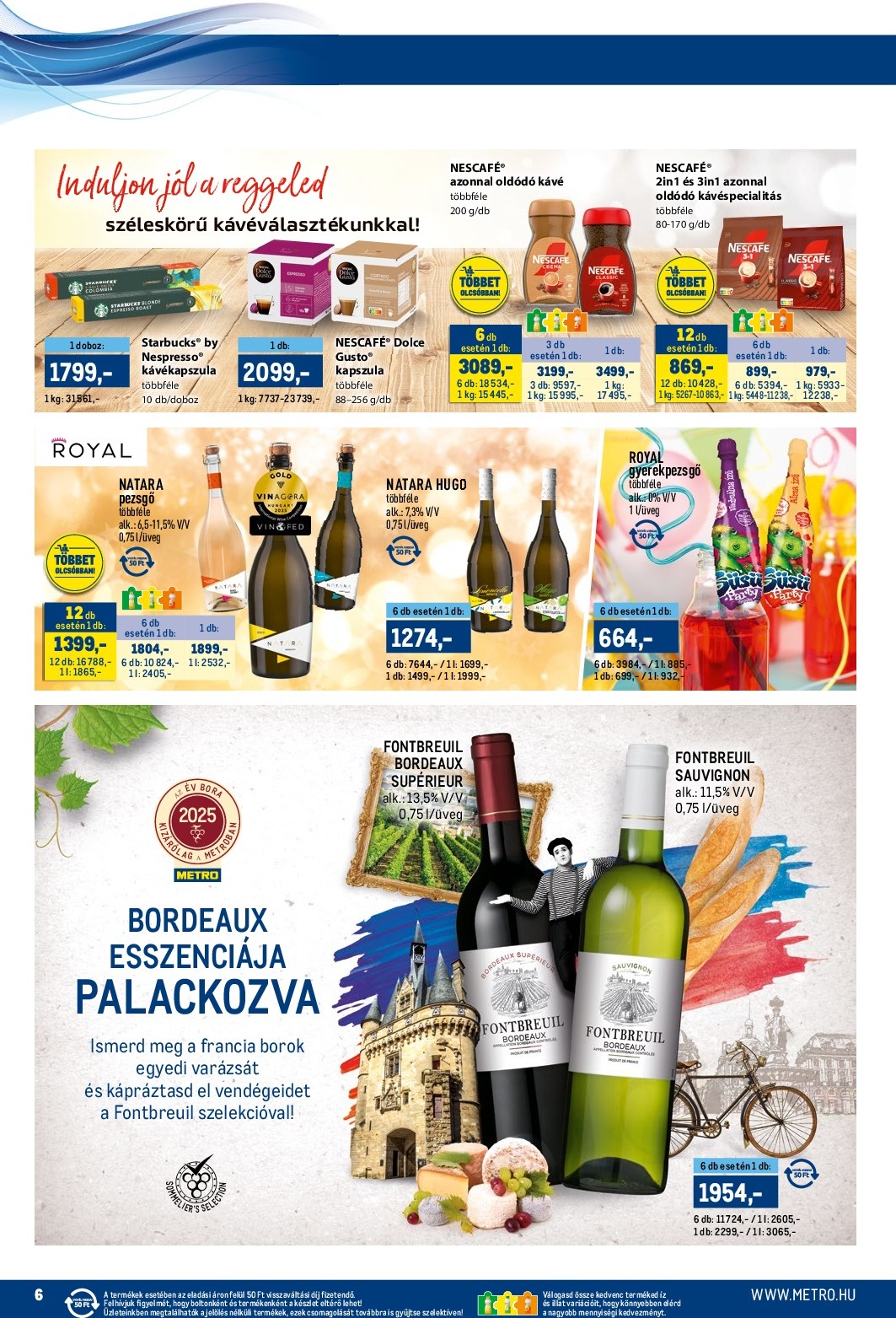 metro - Metro - Márkák katalógus akciós újság, érvényes 09.15. - 09.28. - page: 6