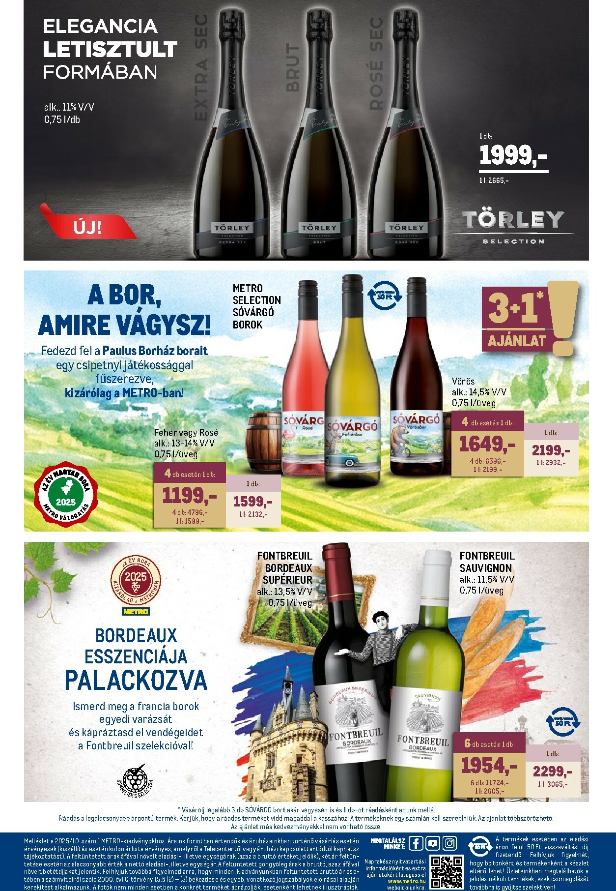 metro - Metro - Borkatalógus akciós újság, érvényes 10.01. - 10.31. - page: 24