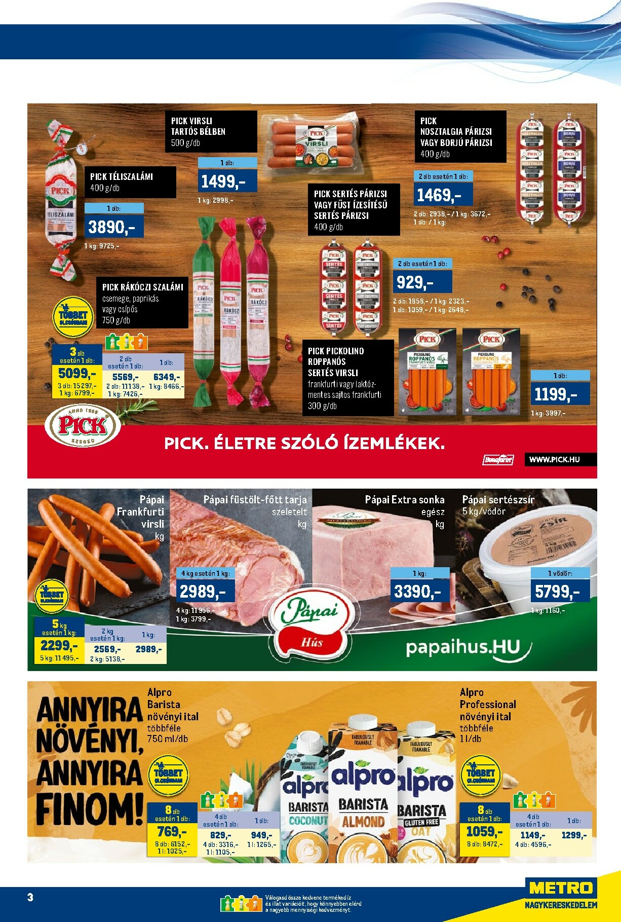 metro - Metro - Márkák katalógus akciós újság, érvényes 10.16. - 10.31. - page: 3 metro - Metro - Márkák katalógus akciós újság, érvényes 10.16. - 10.31. - page: 3