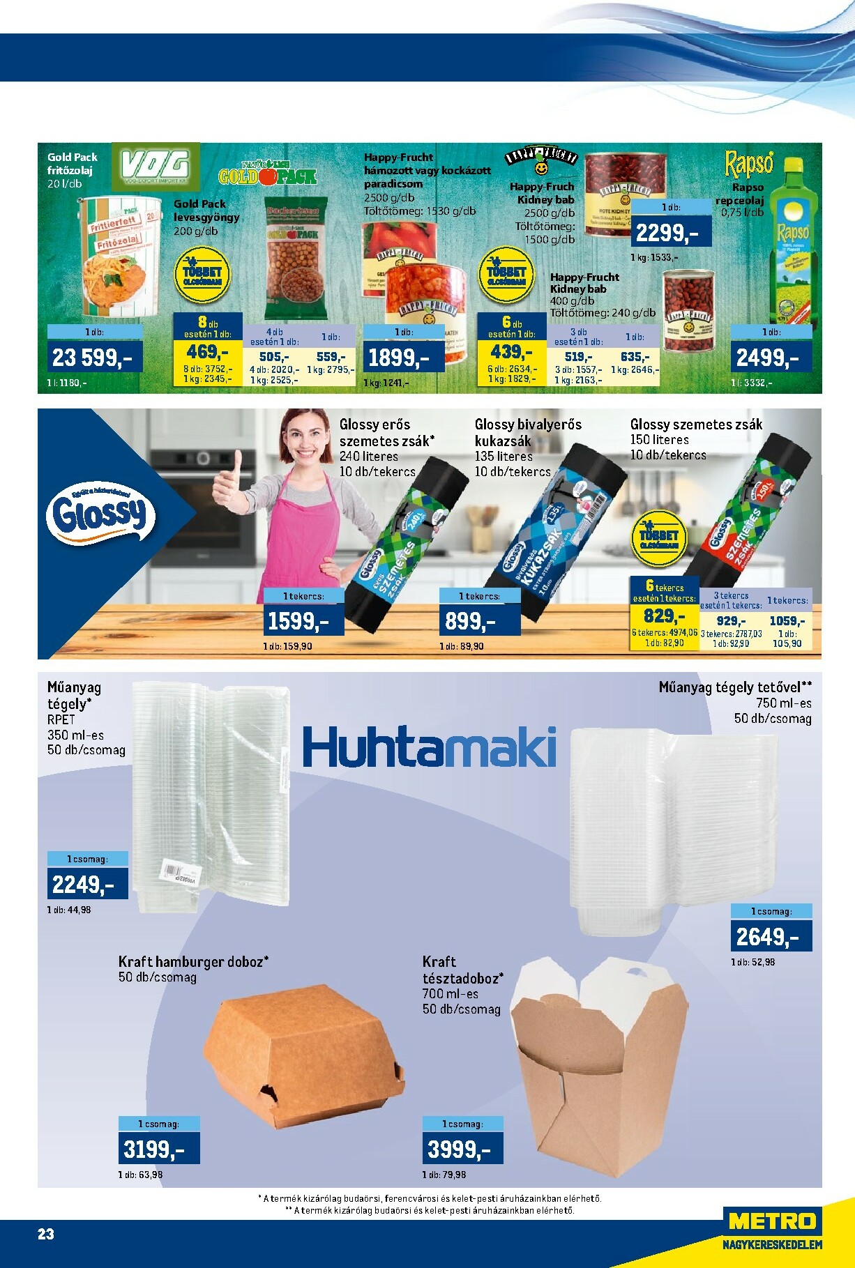 metro - Metro - Márkák katalógus akciós újság, érvényes 10.16. - 10.31. - page: 23 metro - Metro - Márkák katalógus akciós újság, érvényes 10.16. - 10.31. - page: 23