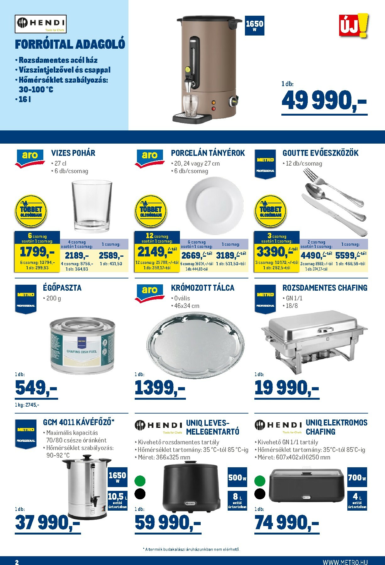 metro - Metro - Professzionális irodai megoldások akciós újság, érvényes 11.02. - 12.31. - page: 2