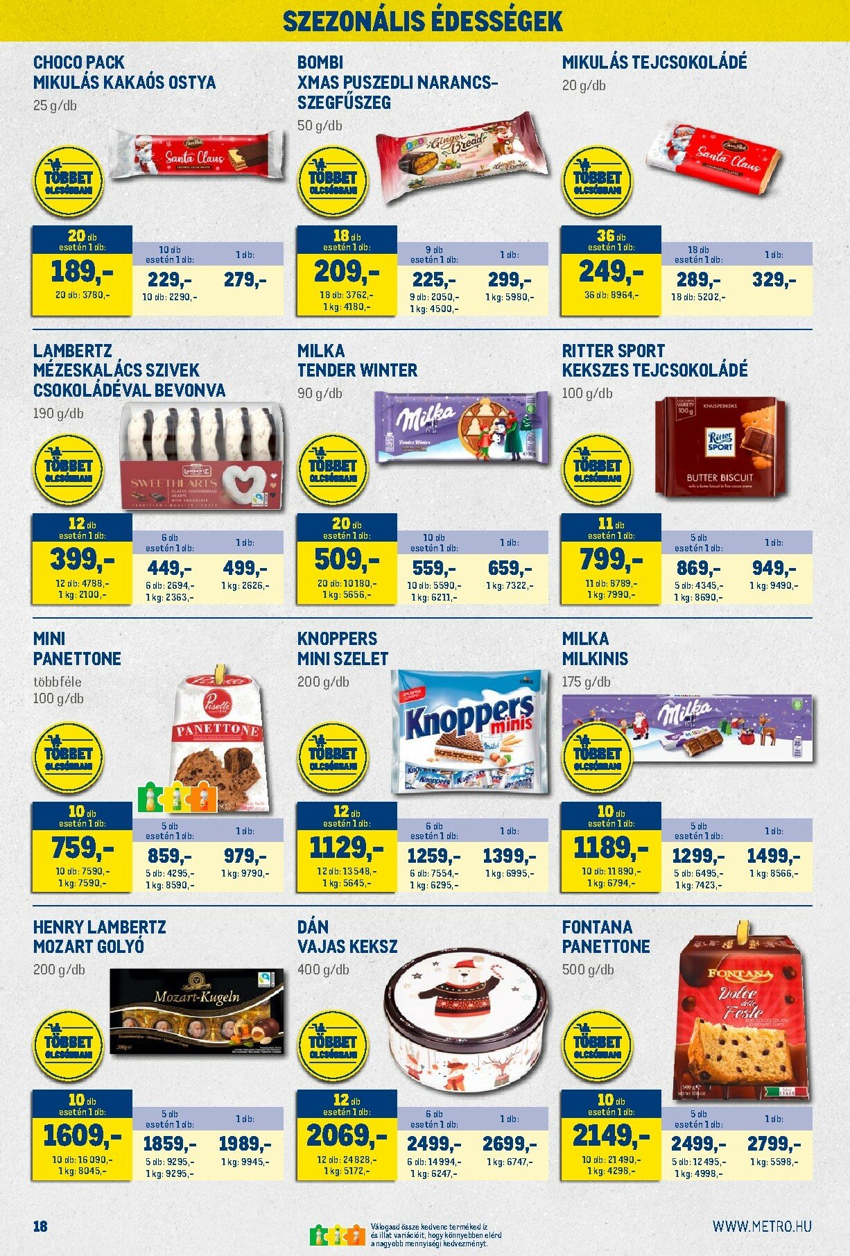 metro - Metro - Nagy Ajánlatok Kiskereskedőknek akciós újság, érvényes 11.02. - 11.30. - page: 18