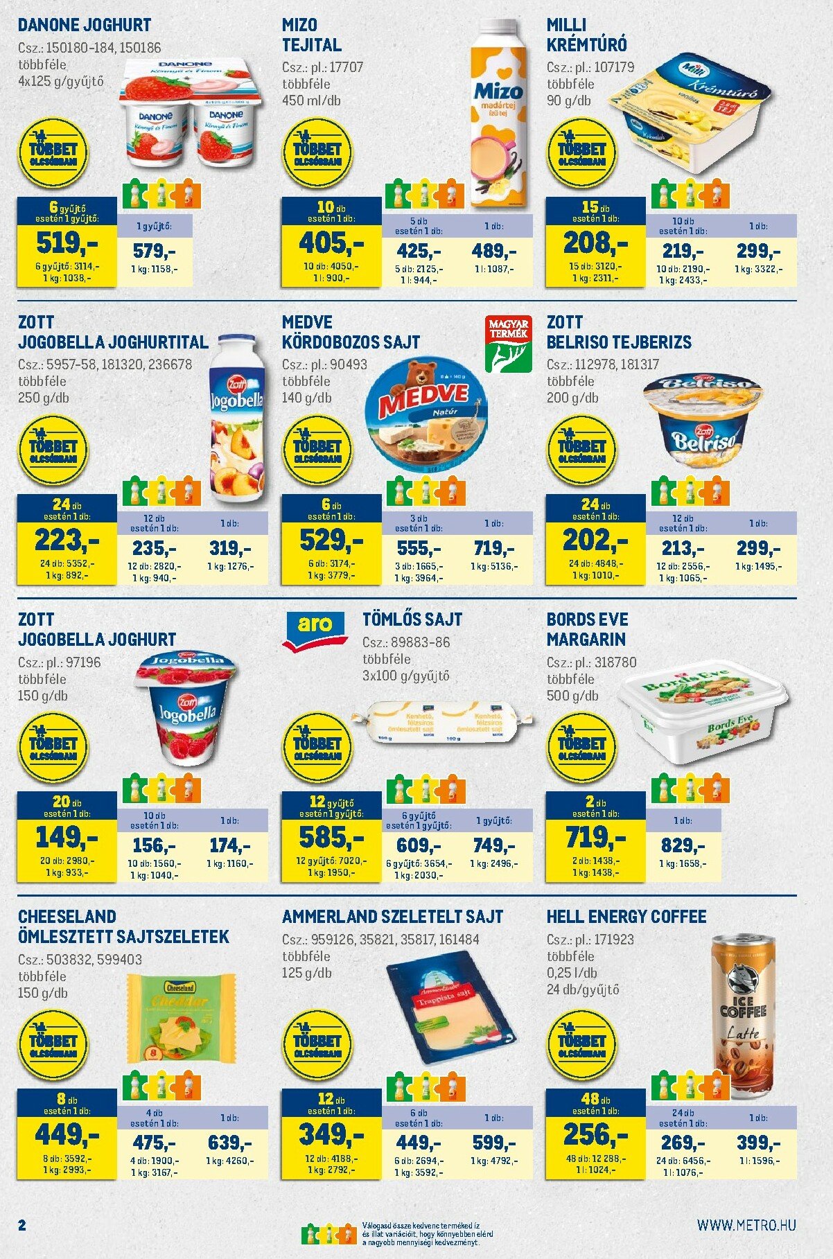 metro - Metro - Nagy Ajánlatok Kiskereskedőknek akciós újság, érvényes 11.02. - 11.30. - page: 2
