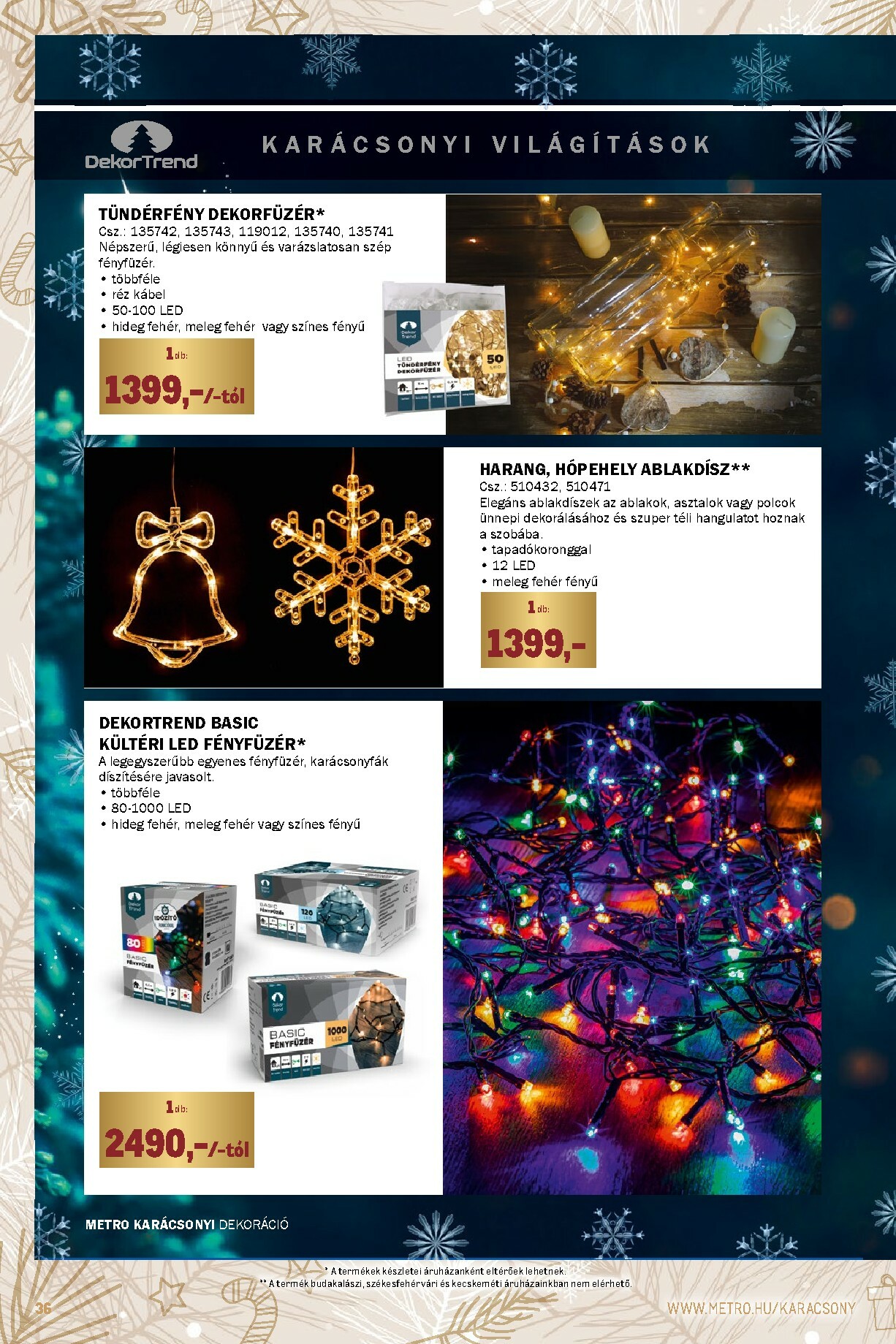 metro - Metro - Ünnepi katalógus akciós újság, érvényes 11.02. - 11.30. - page: 36 metro - Metro - Ünnepi katalógus akciós újság, érvényes 11.02. - 11.30. - page: 36