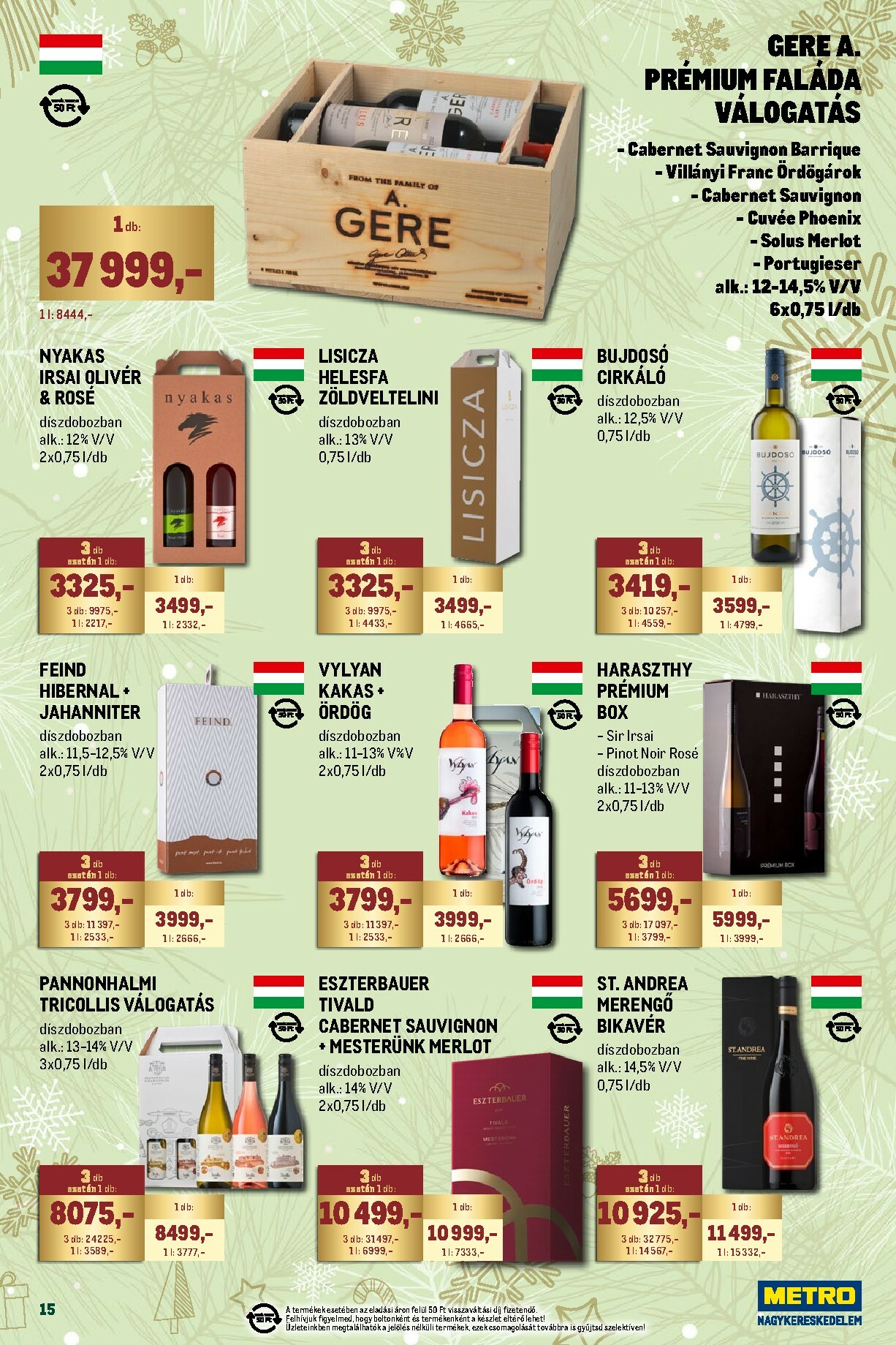 metro - Metro - Ünnepi katalógus akciós újság, érvényes 11.02. - 11.30. - page: 15 metro - Metro - Ünnepi katalógus akciós újság, érvényes 11.02. - 11.30. - page: 15