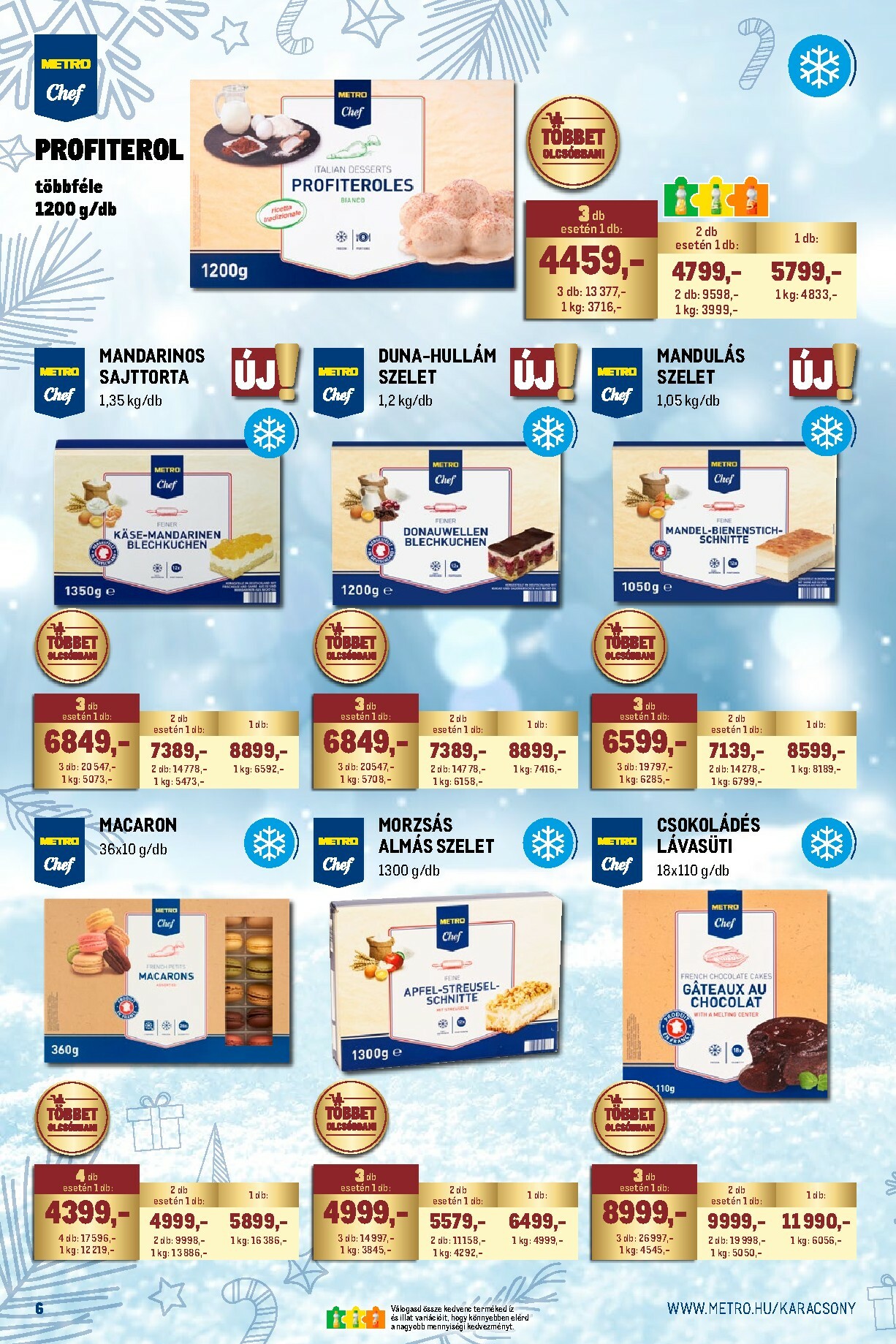 metro - Metro - Ünnepi katalógus akciós újság, érvényes 11.02. - 11.30. - page: 6 metro - Metro - Ünnepi katalógus akciós újság, érvényes 11.02. - 11.30. - page: 6