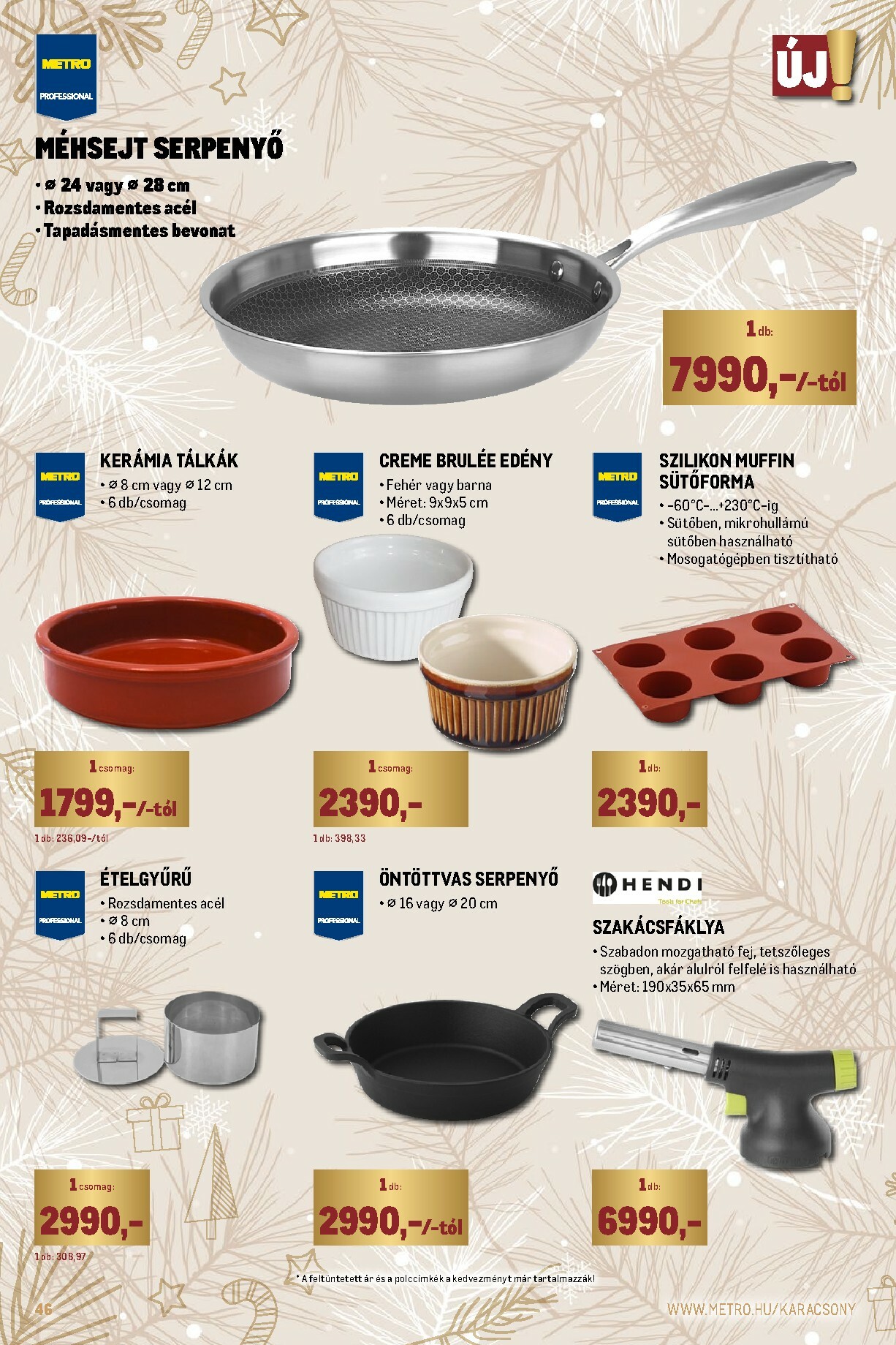 metro - Metro - Ünnepi katalógus akciós újság, érvényes 11.02. - 11.30. - page: 46 metro - Metro - Ünnepi katalógus akciós újság, érvényes 11.02. - 11.30. - page: 46