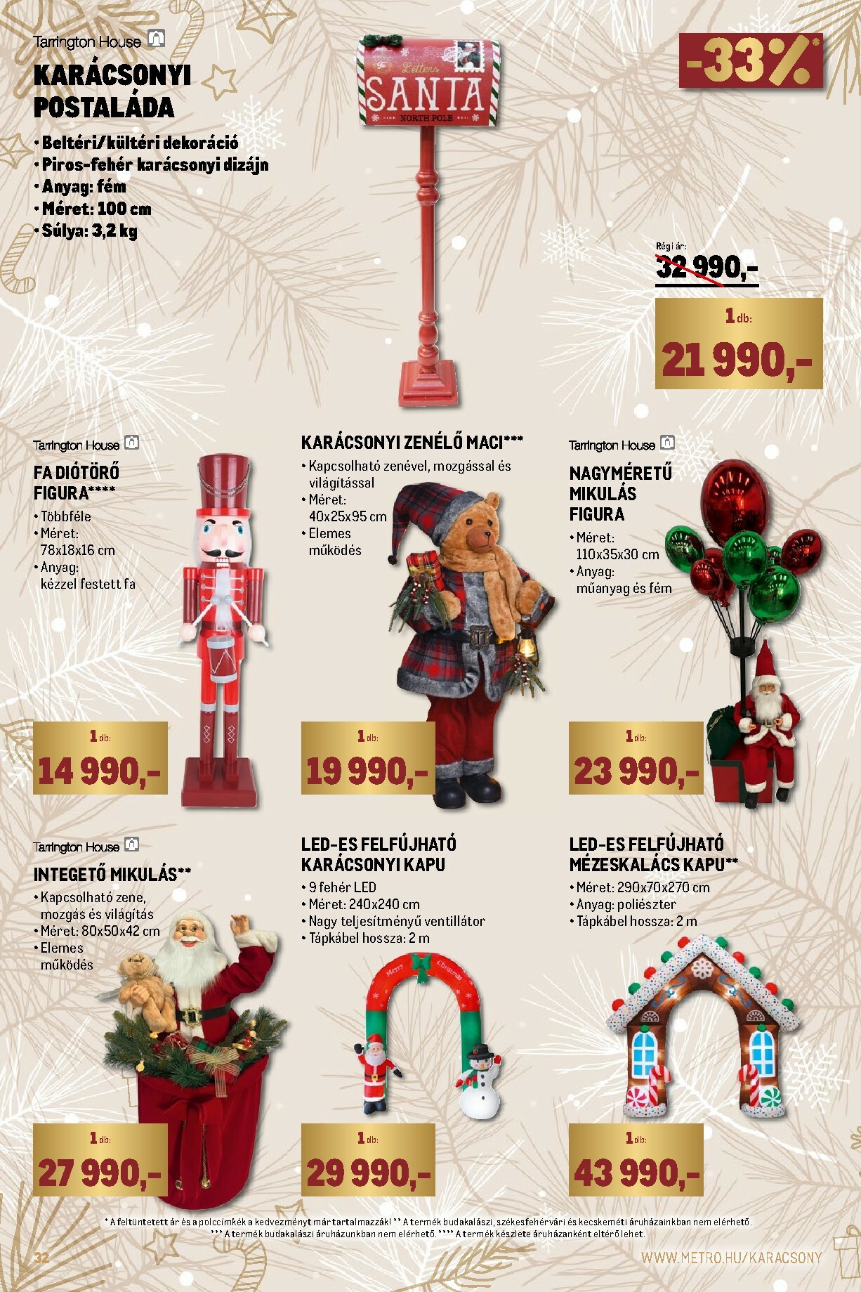 metro - Metro - Ünnepi katalógus akciós újság, érvényes 11.02. - 11.30. - page: 32 metro - Metro - Ünnepi katalógus akciós újság, érvényes 11.02. - 11.30. - page: 32