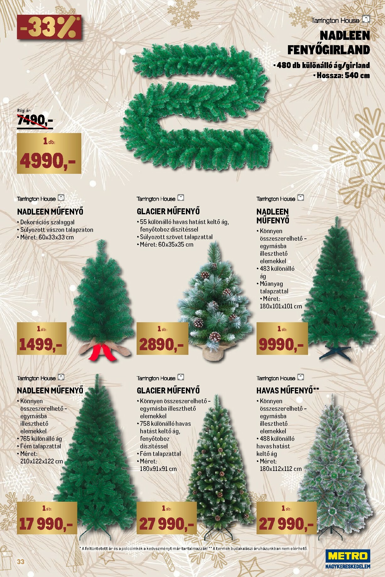 metro - Metro - Ünnepi katalógus akciós újság, érvényes 11.02. - 11.30. - page: 33 metro - Metro - Ünnepi katalógus akciós újság, érvényes 11.02. - 11.30. - page: 33