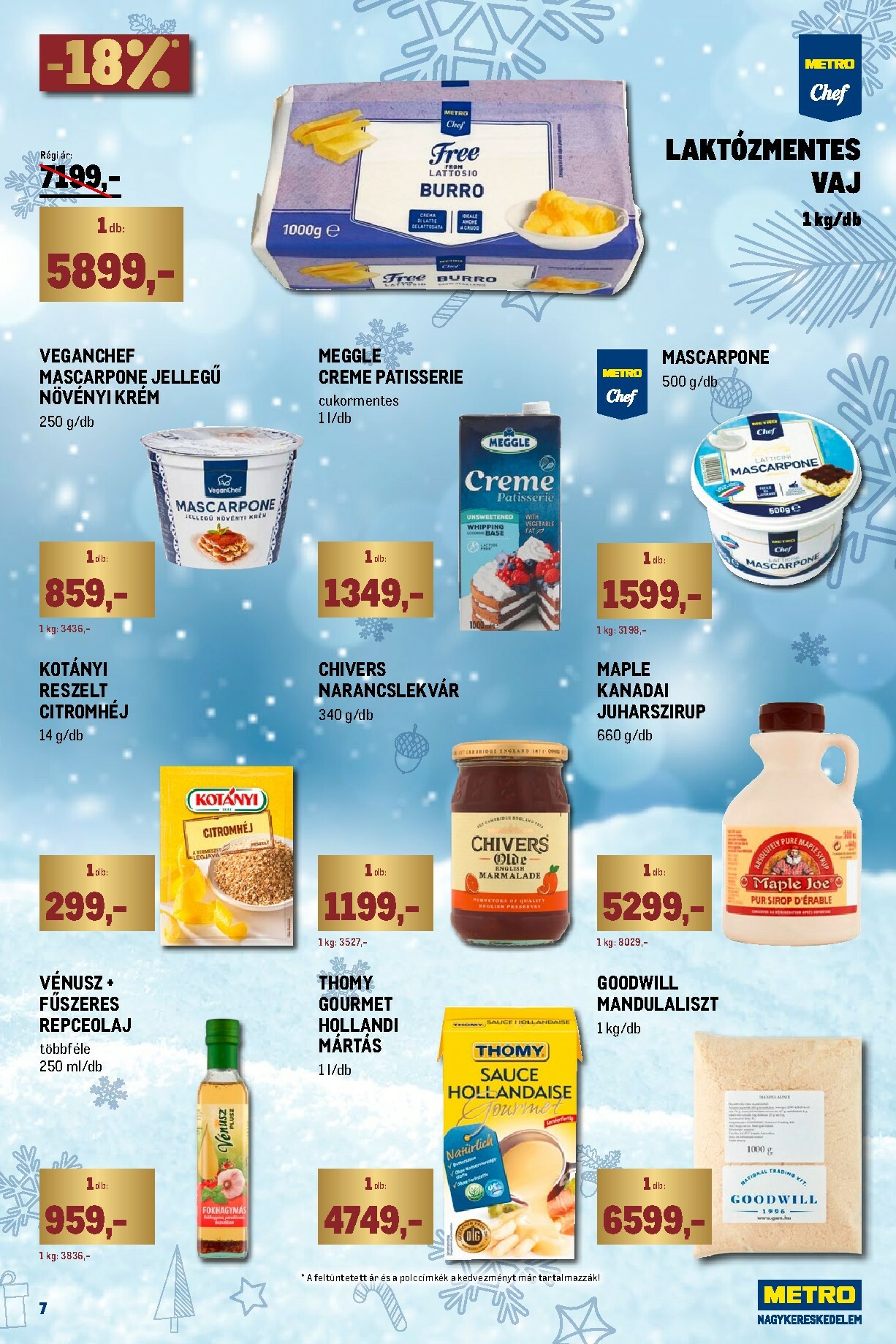 metro - Metro - Ünnepi katalógus akciós újság, érvényes 11.02. - 11.30. - page: 7 metro - Metro - Ünnepi katalógus akciós újság, érvényes 11.02. - 11.30. - page: 7