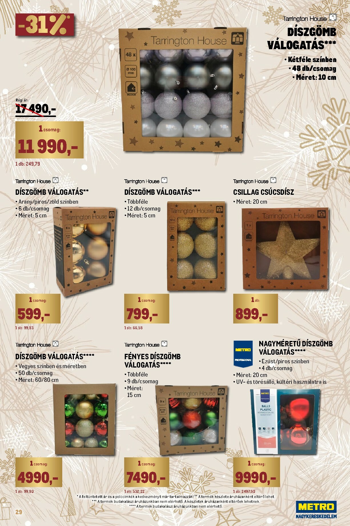 metro - Metro - Ünnepi katalógus akciós újság, érvényes 11.02. - 11.30. - page: 29 metro - Metro - Ünnepi katalógus akciós újság, érvényes 11.02. - 11.30. - page: 29