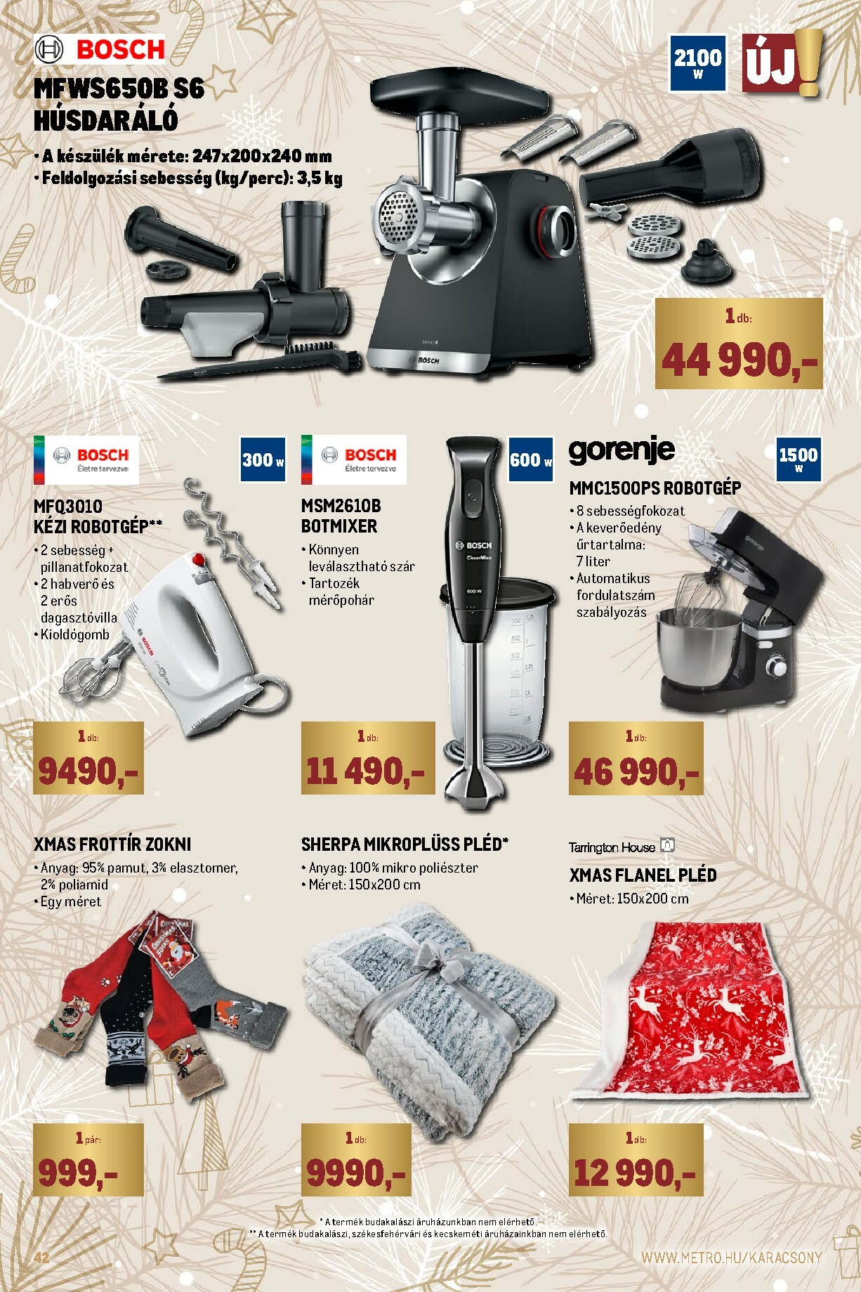 metro - Metro - Ünnepi katalógus akciós újság, érvényes 11.02. - 11.30. - page: 42 metro - Metro - Ünnepi katalógus akciós újság, érvényes 11.02. - 11.30. - page: 42