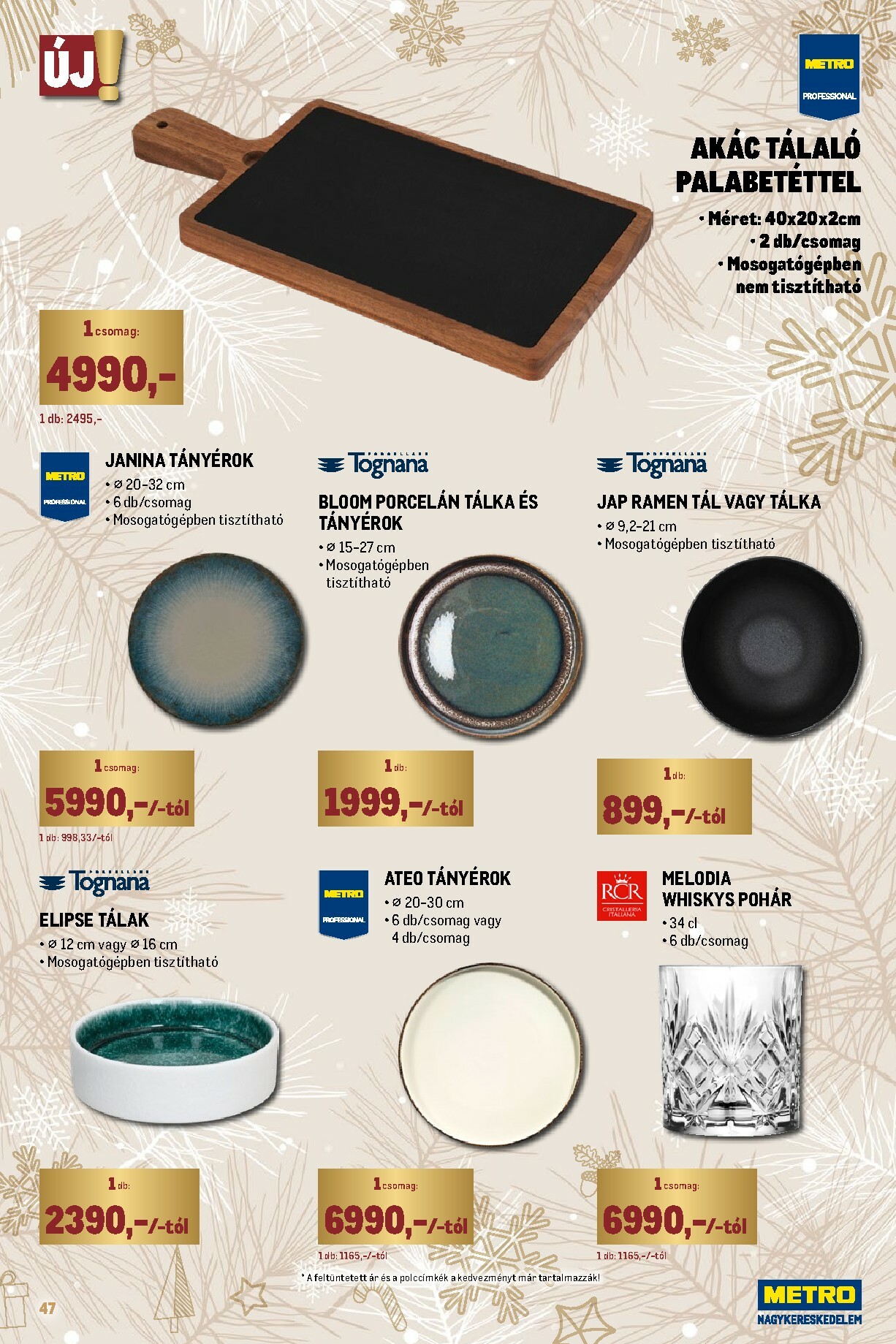 metro - Metro - Ünnepi katalógus akciós újság, érvényes 11.02. - 11.30. - page: 47 metro - Metro - Ünnepi katalógus akciós újság, érvényes 11.02. - 11.30. - page: 47
