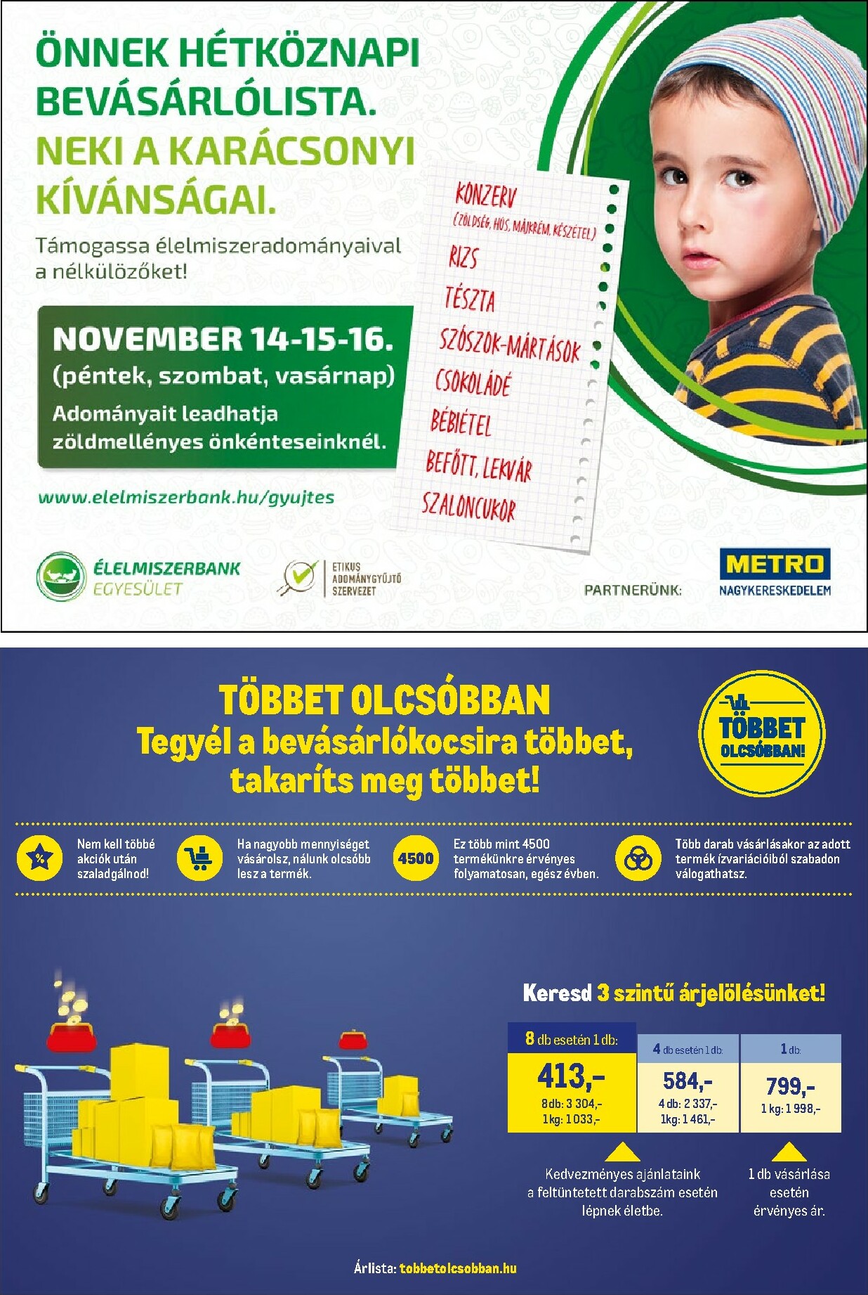 metro - Metro - Élelmiszer és Szezonális katalógus! akciós újság, érvényes 11.02. - 11.30. - page: 32
