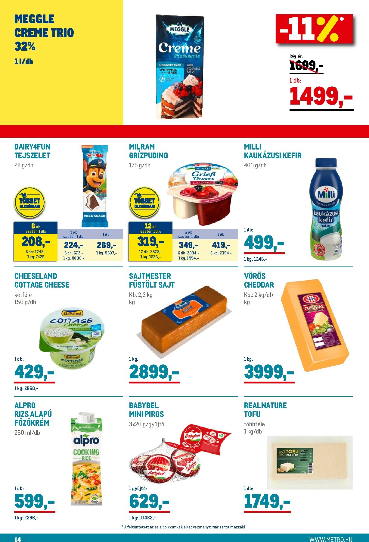 metro - Metro - Élelmiszer és Szezonális katalógus! akciós újság, érvényes 11.02. - 11.30. - page: 14