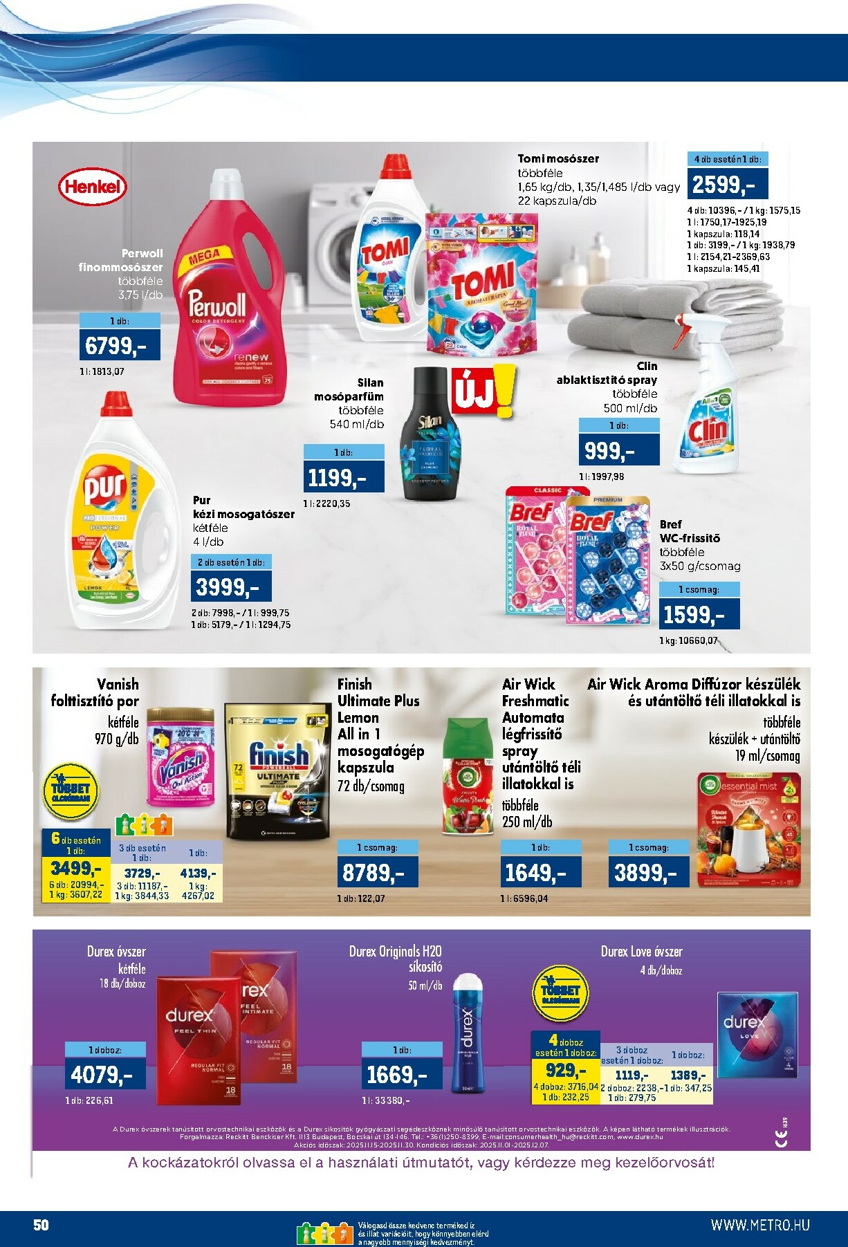 metro - Metro - Márkák katalógus akciós újság, érvényes 11.15. - 11.30. - page: 50