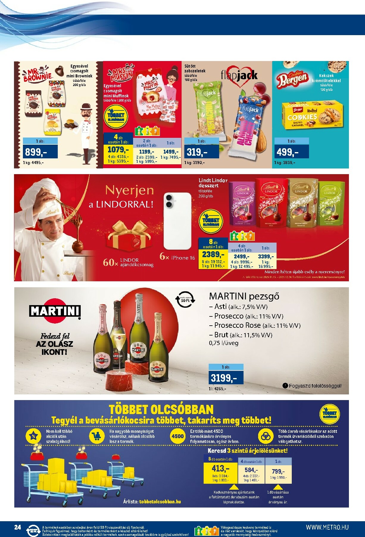 metro - Metro - Márkák katalógus akciós újság, érvényes 11.15. - 11.30. - page: 24