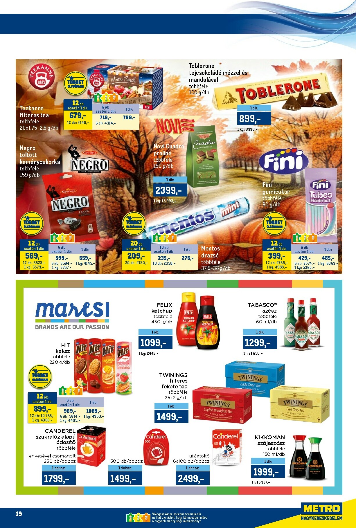 metro - Metro - Márkák katalógus akciós újság, érvényes 11.15. - 11.30. - page: 19