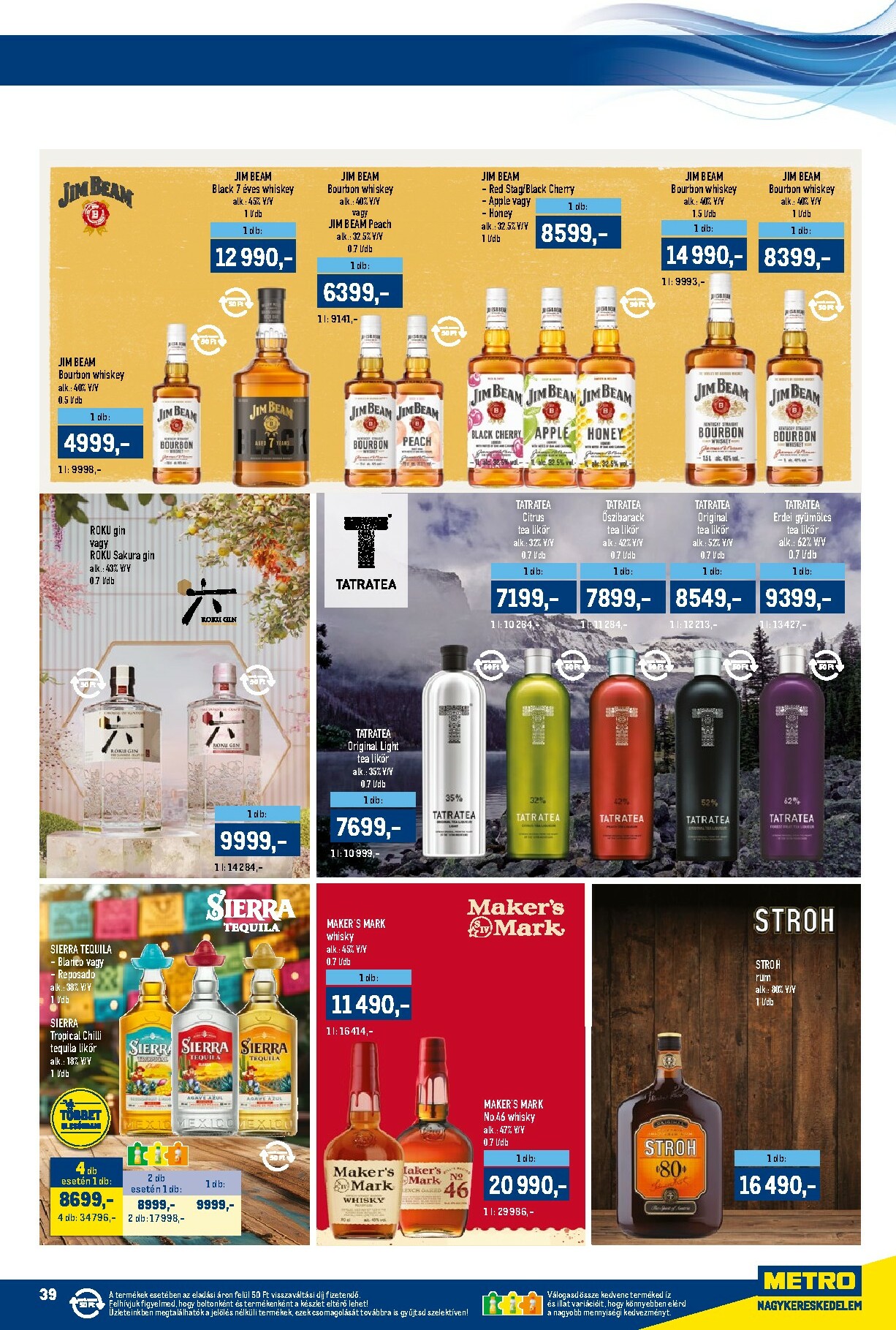 metro - Metro - Márkák katalógus akciós újság, érvényes 11.15. - 11.30. - page: 39