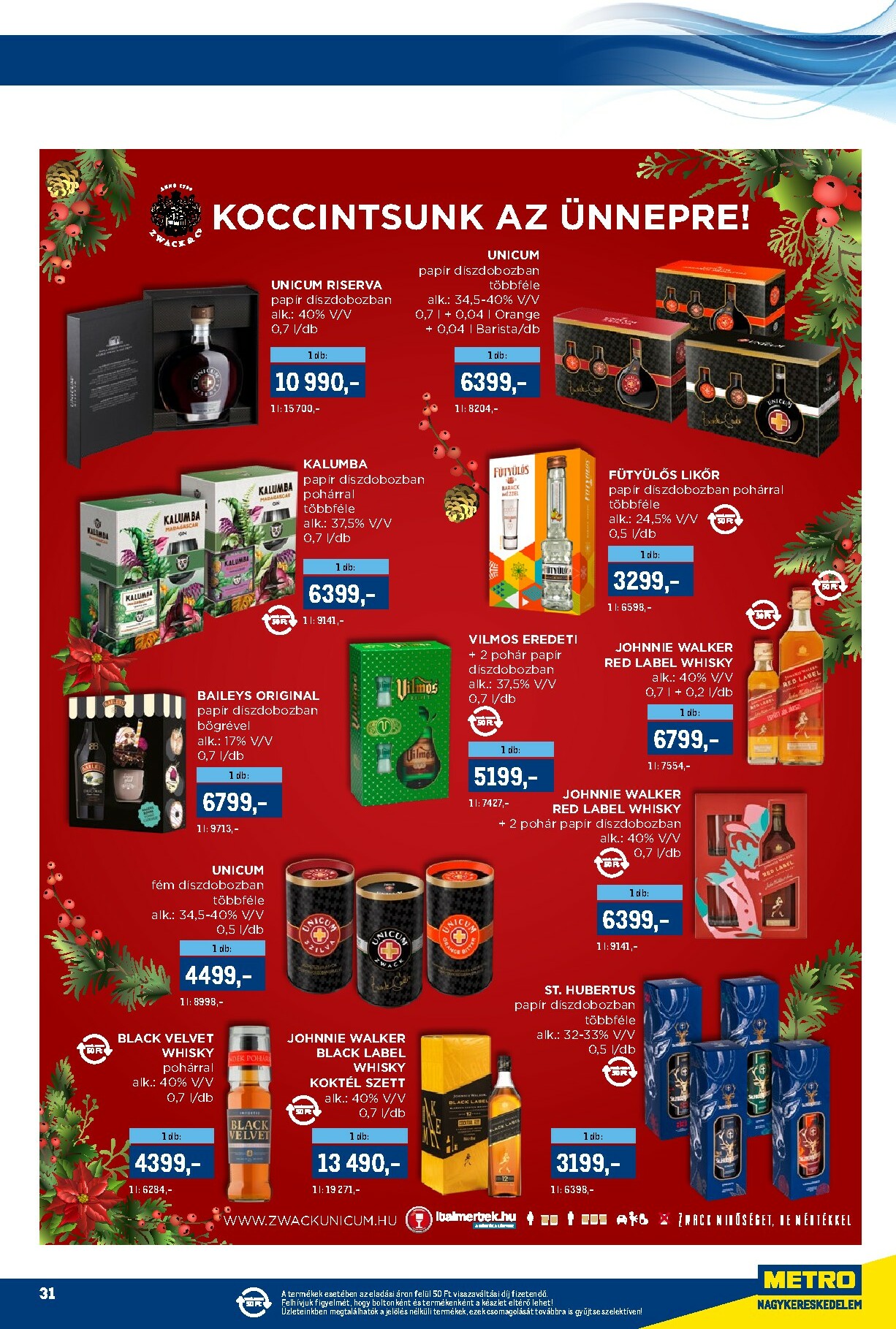 metro - Metro - Márkák akciós újság, érvényes 12.01. - 12.14. - page: 31