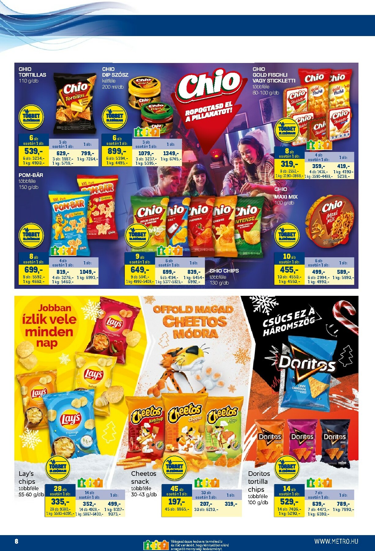metro - Metro - Márkák akciós újság, érvényes 12.01. - 12.14. - page: 8